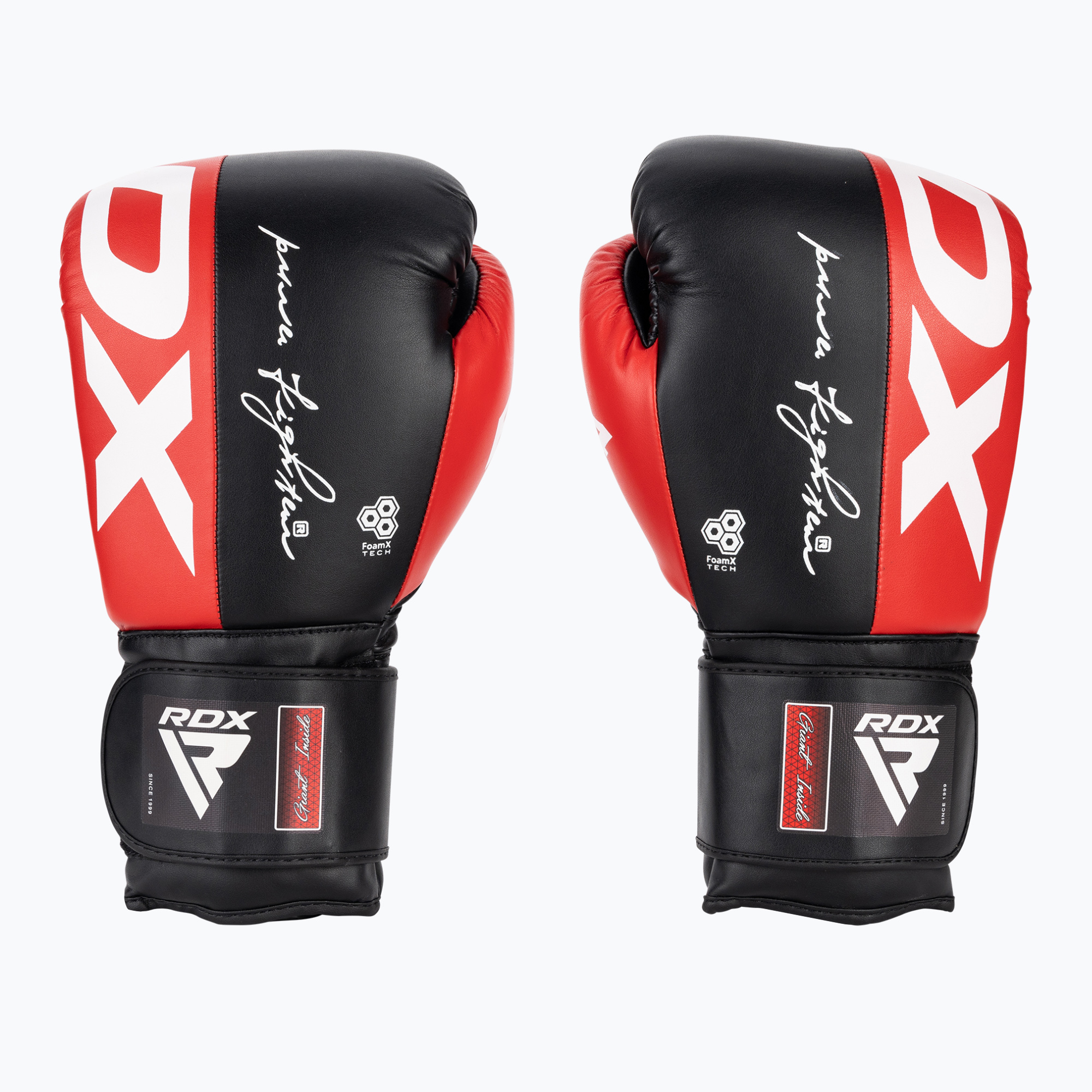Women's boxing gloves RDX BGR-F4 red/black (12 oz)