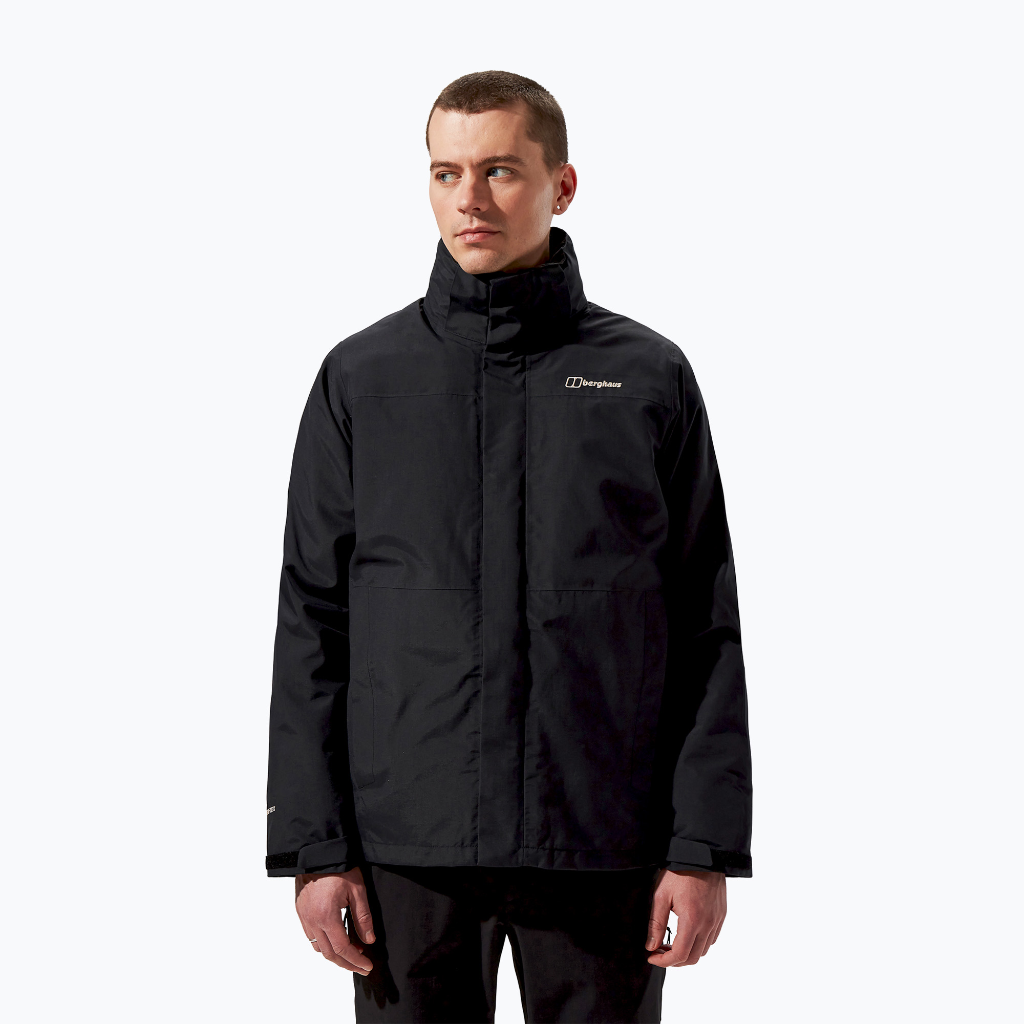 Berghaus men's 3-in-1 jacket Hillwalker 2.0 Gemini HL 3IN1 black (XL)