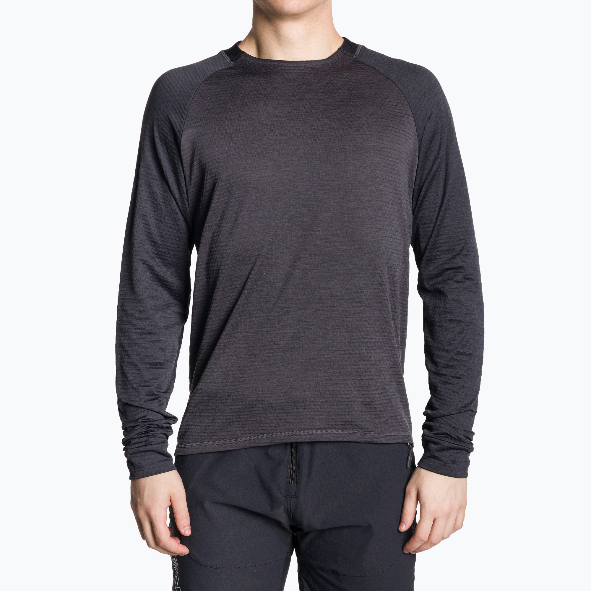 Men's Endura Singletrack Fleece cycling longsleeve black (S)