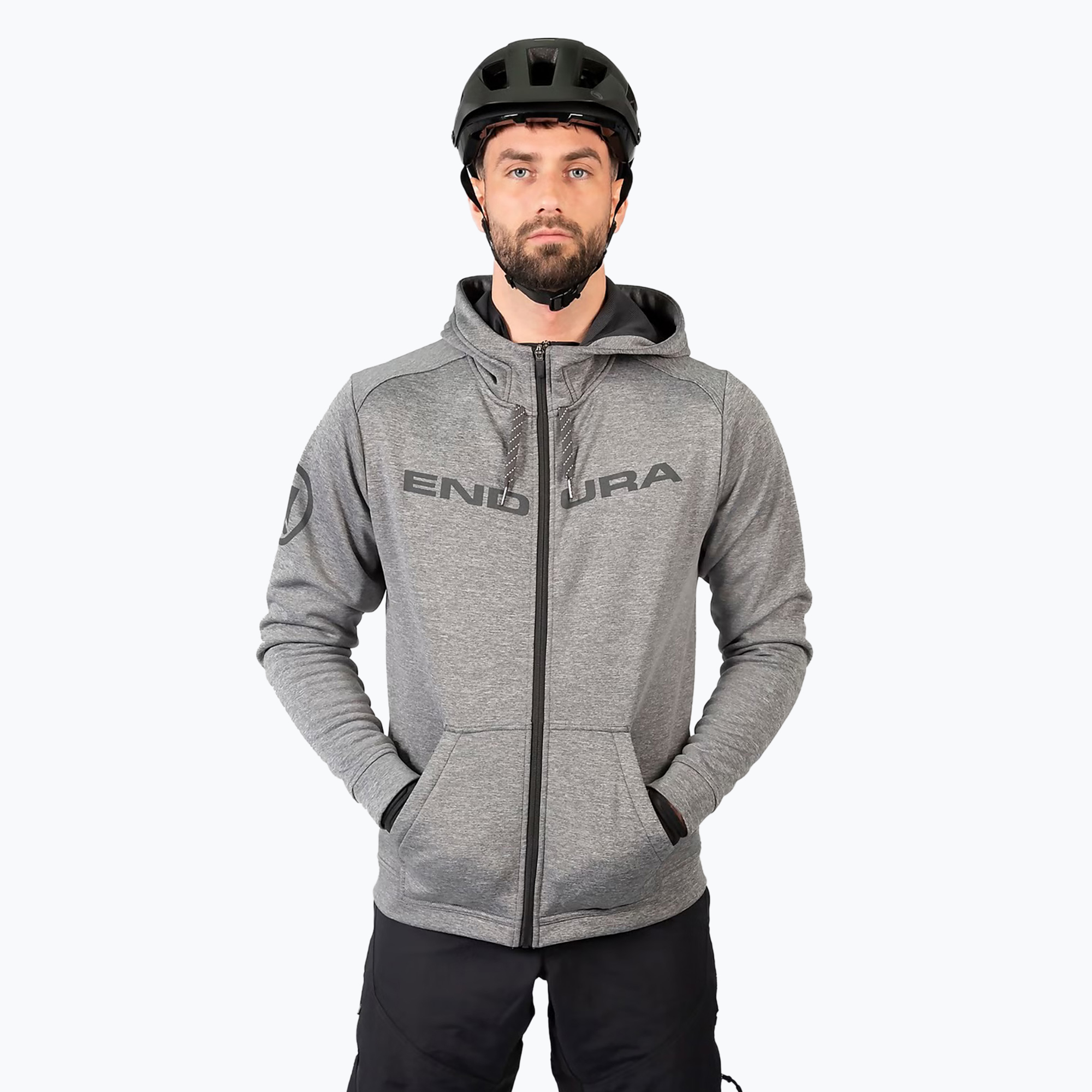 Men's Endura Hummvee Hoodie grey (L)