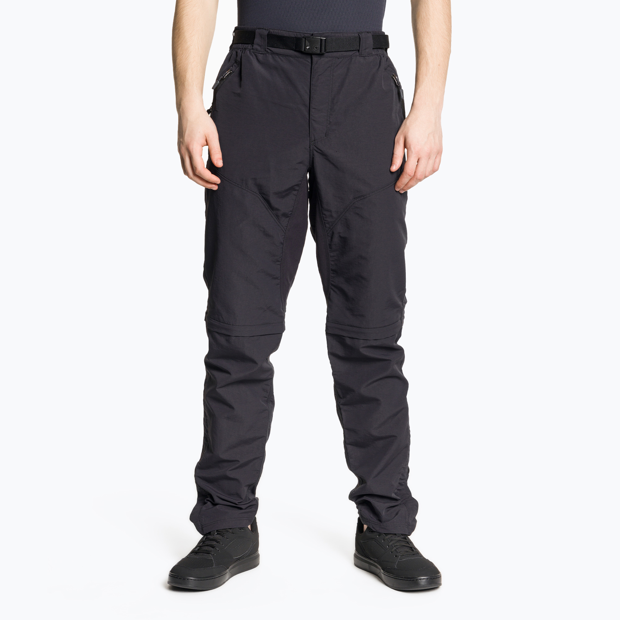 Men's Endura Hummvee Zip Off bicycle trousers black (L)