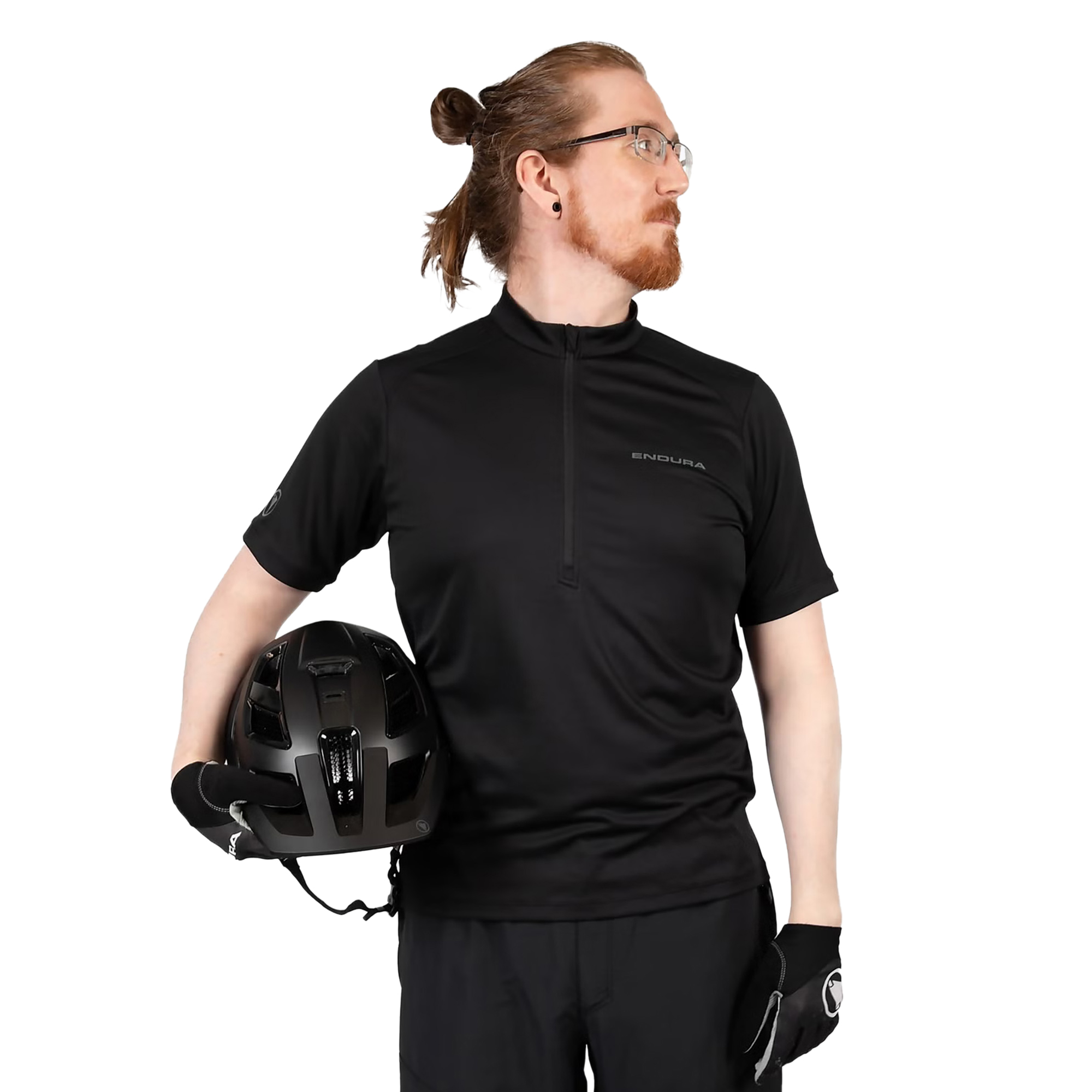 Men's Endura Hummvee II S/S cycling jersey black (L)