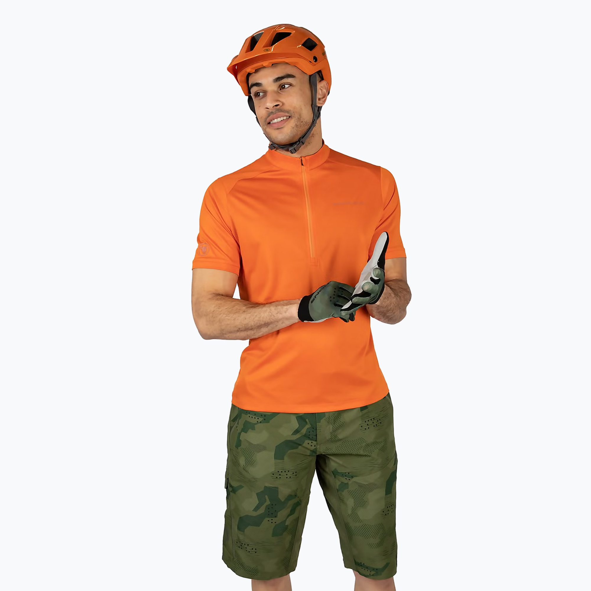Men's Endura Hummvee II S/S harvest cycling jersey (XL)