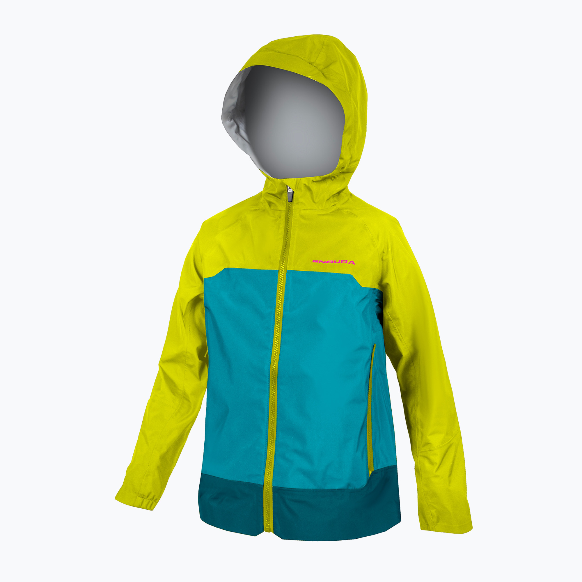 Children's cycling jacket Endura MT500 Waterproof Jr lime green (11-12)