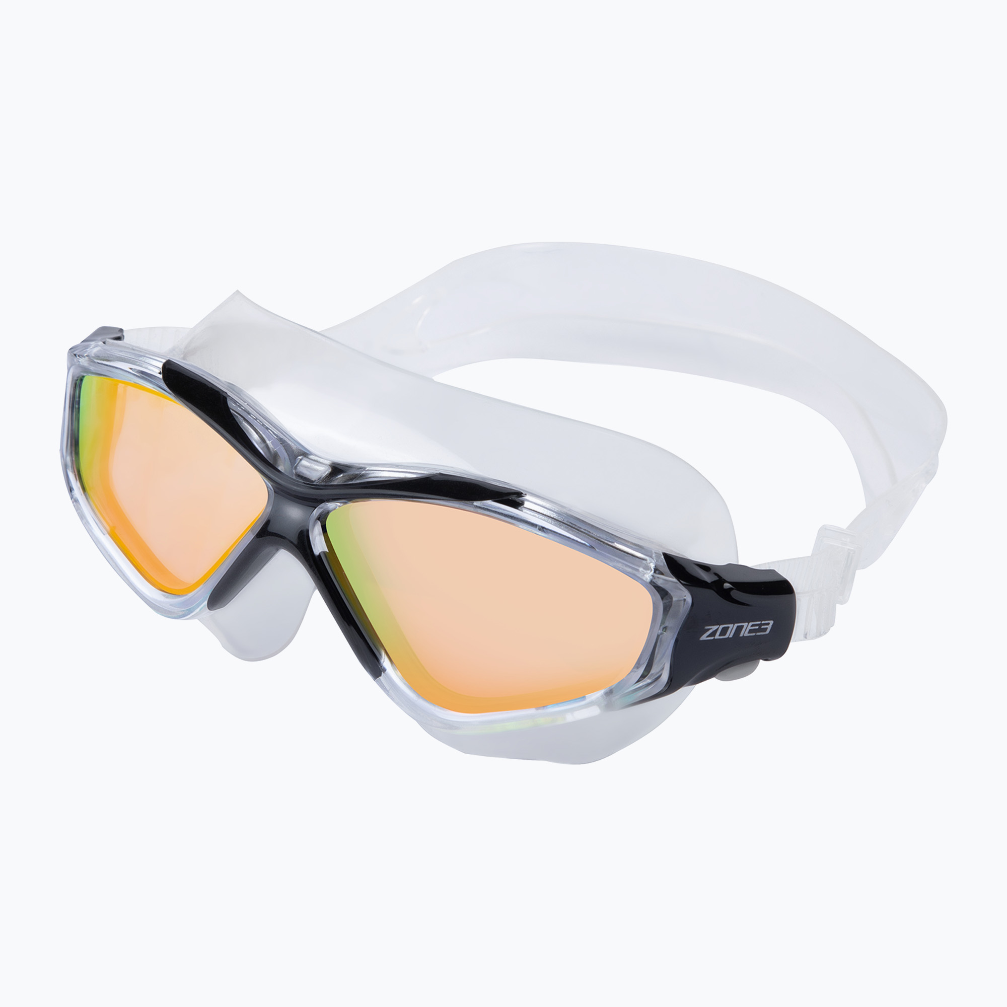 Swimming mask ZONE3 Vision Max rainbow mirror/black