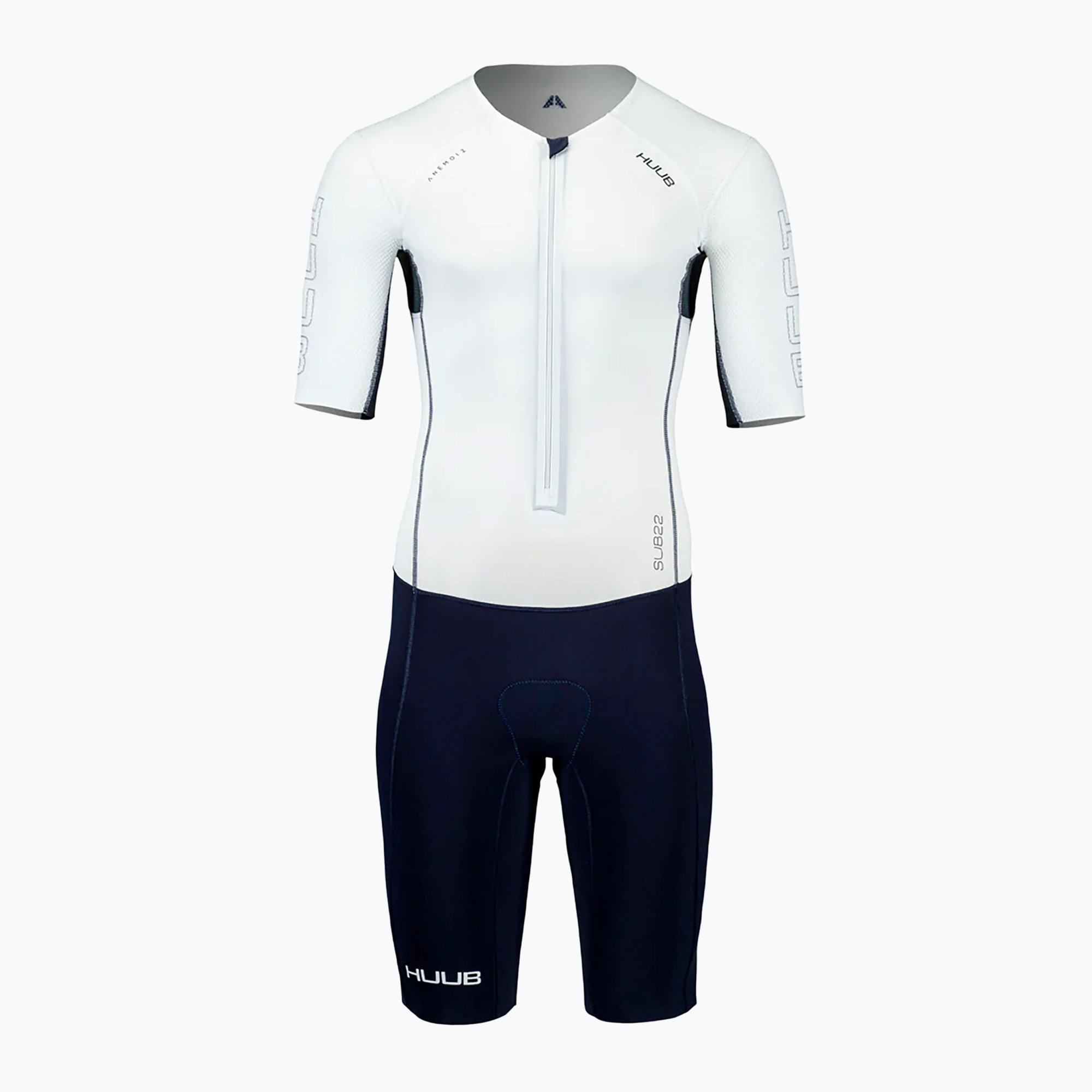 HUUB Men's Triathlon Suit Anemoi 2 SUB22 FL dark navy/white (XL)