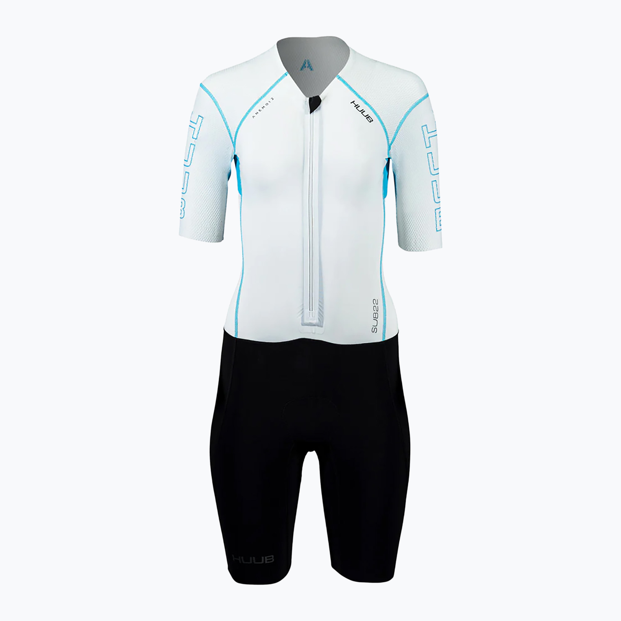 HUUB Women's Triathlon Suit Anemoi 2 SUB22 FL black/white/aqua (S)