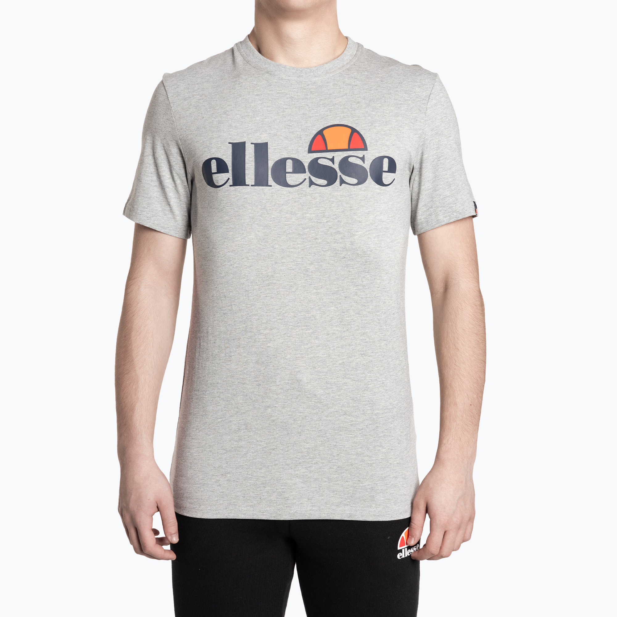 Ellesse men's Sl Prado grey marl t-shirt (36/38)
