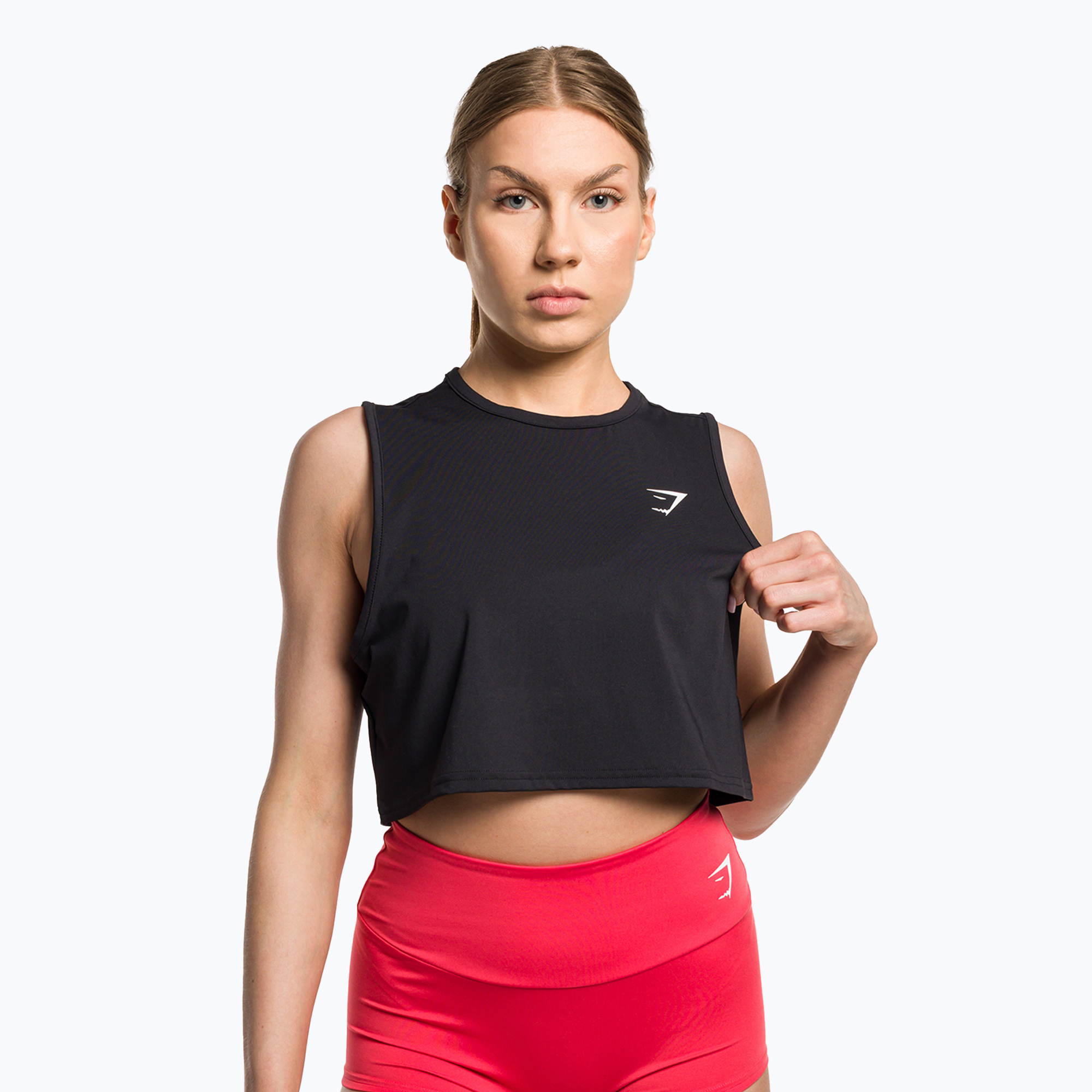 Women's Gymshark Training Crop Tank black (XL)