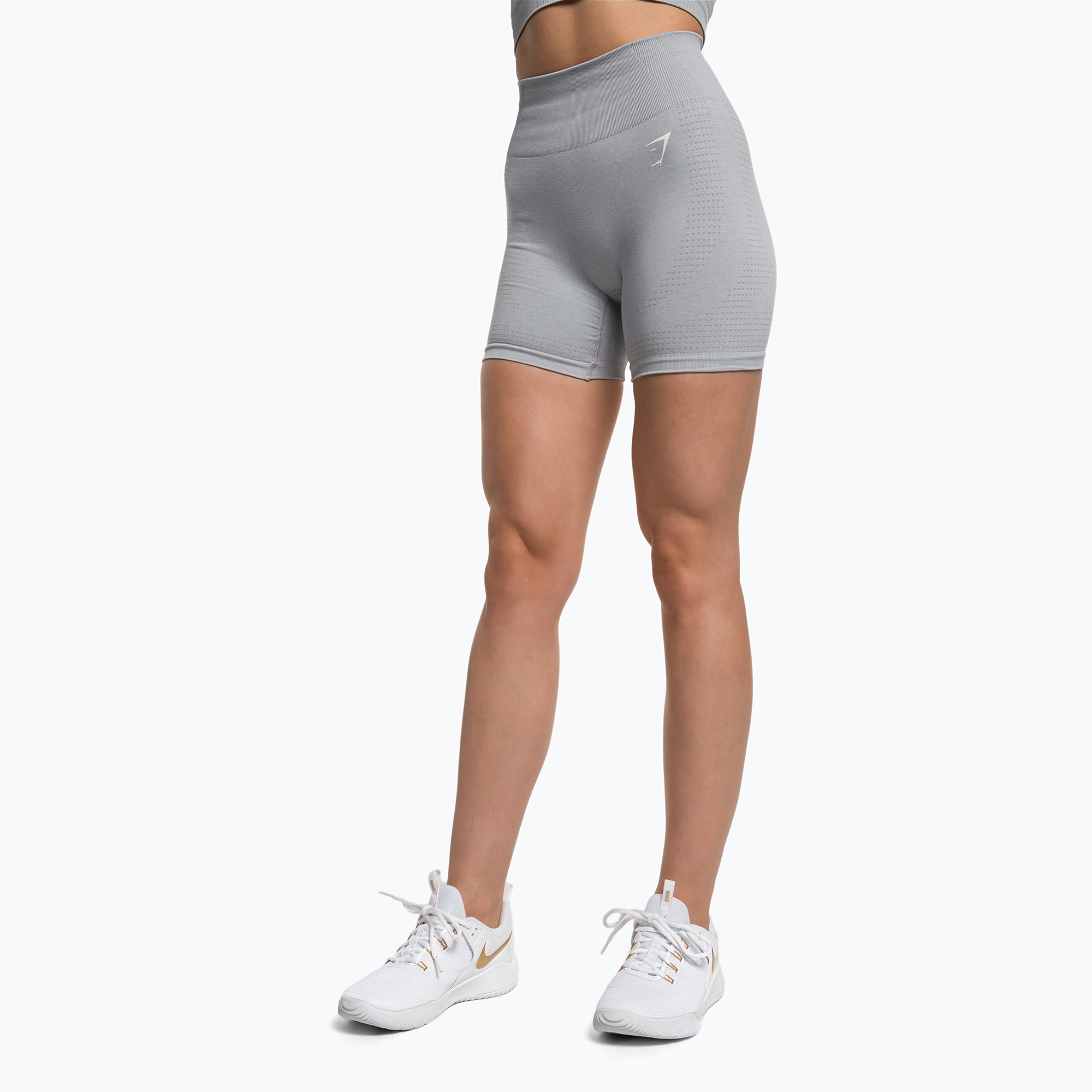 Women's training shorts Gymshark Vital Seamless grey (XL)