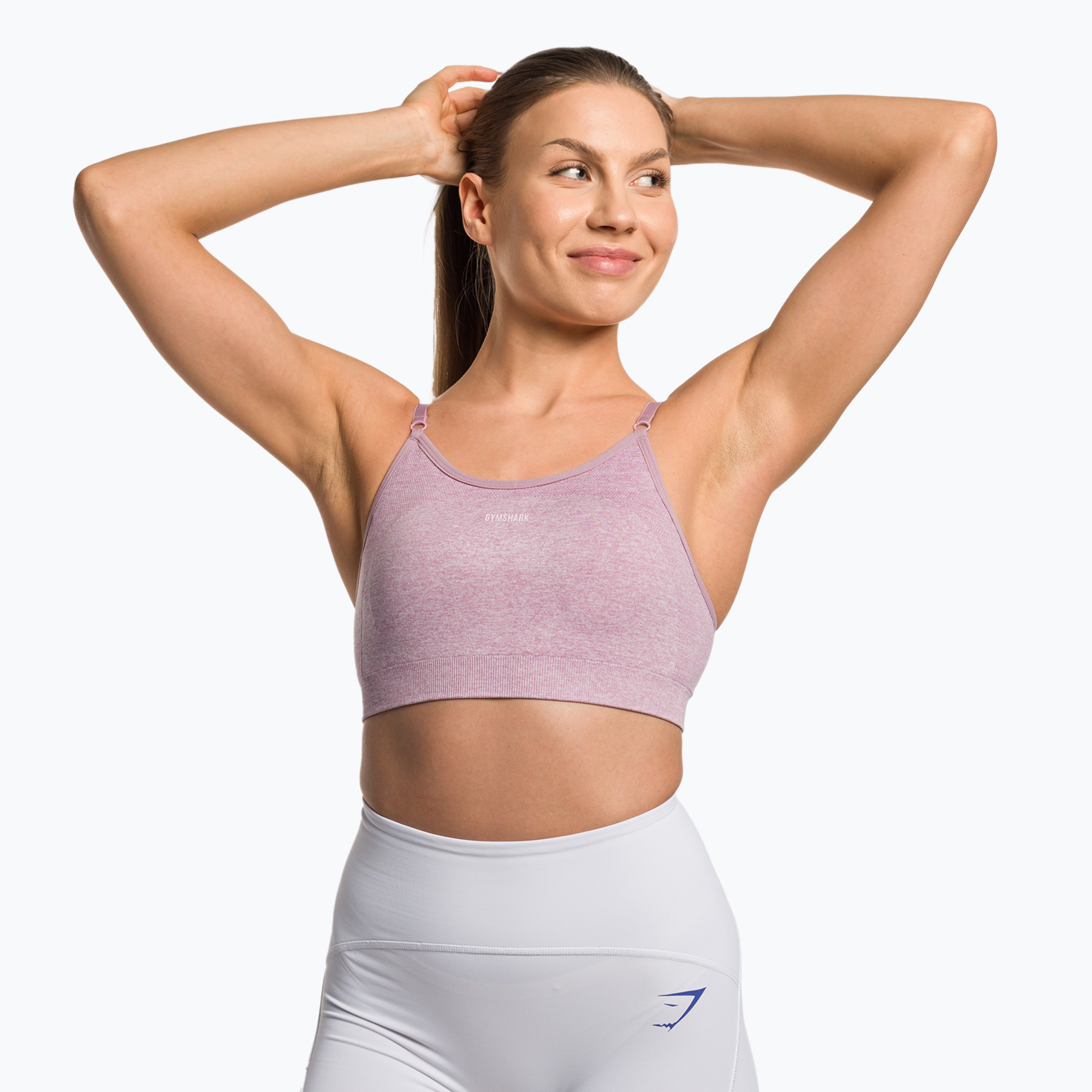 Gymshark Flex Strappy Sports fitness bra purple (XS)