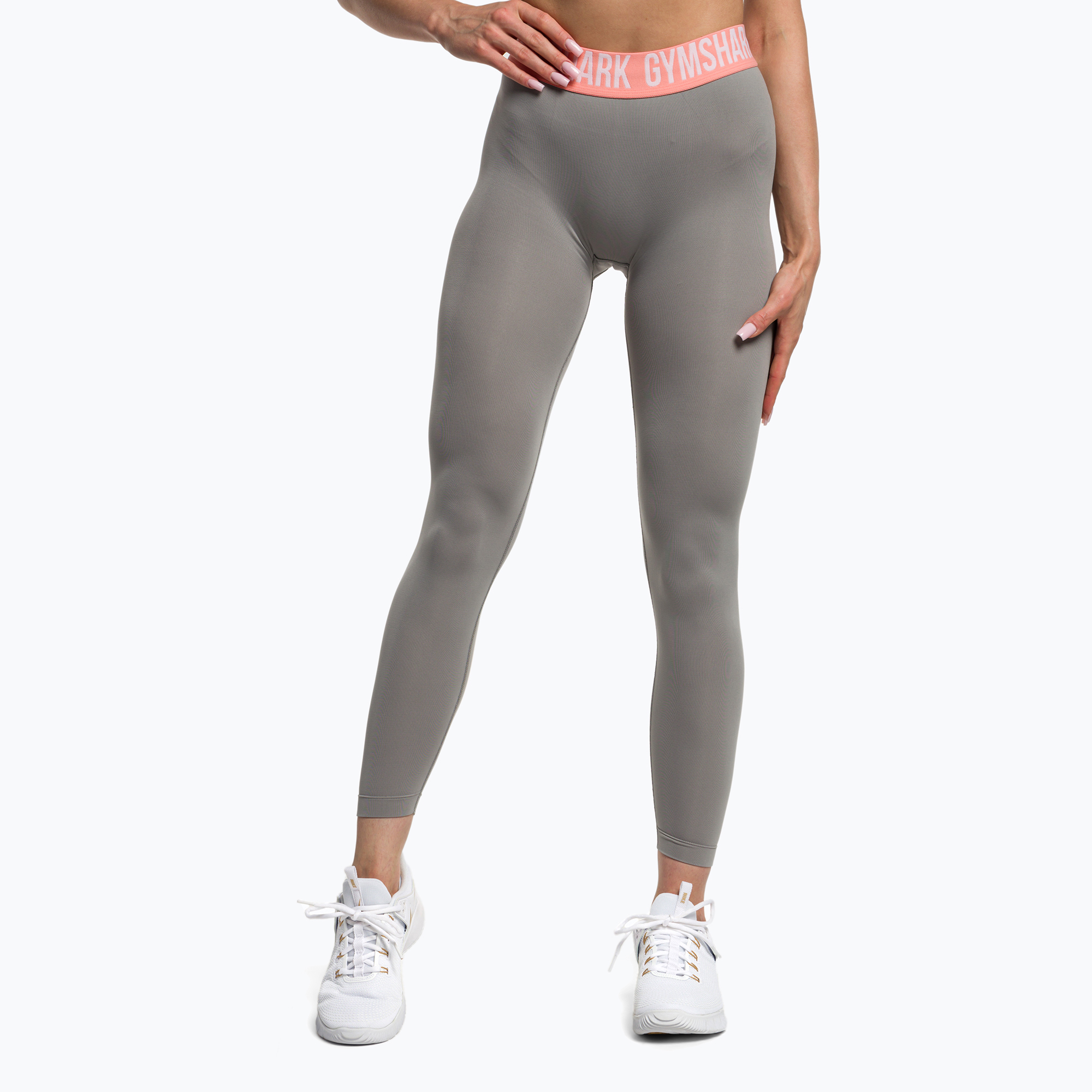 Women's training leggings Gymshark Fit smokey grey (M)