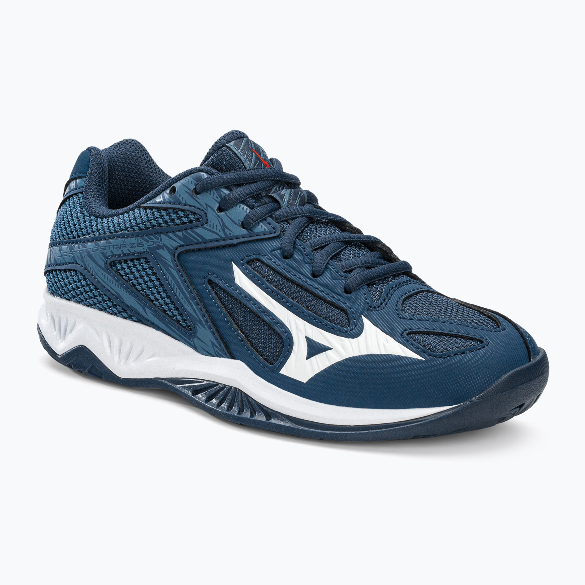 Mizuno Lightning Star Z6 children's volleyball shoes navy blue V1GD210321_34.0/2.0 (35 EU)