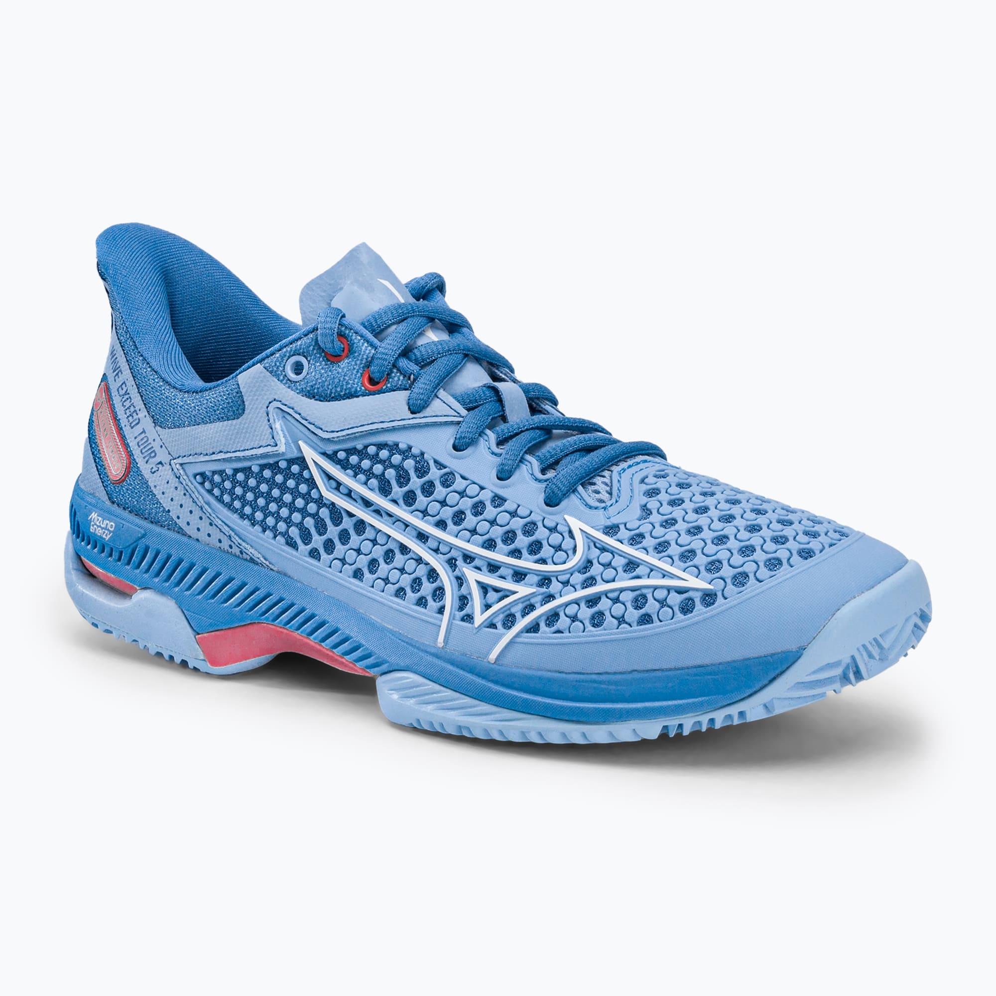 Women's tennis shoes Mizuno Wave Exceed Tour 5 CC blue 61GC227521 (40.5 EU)
