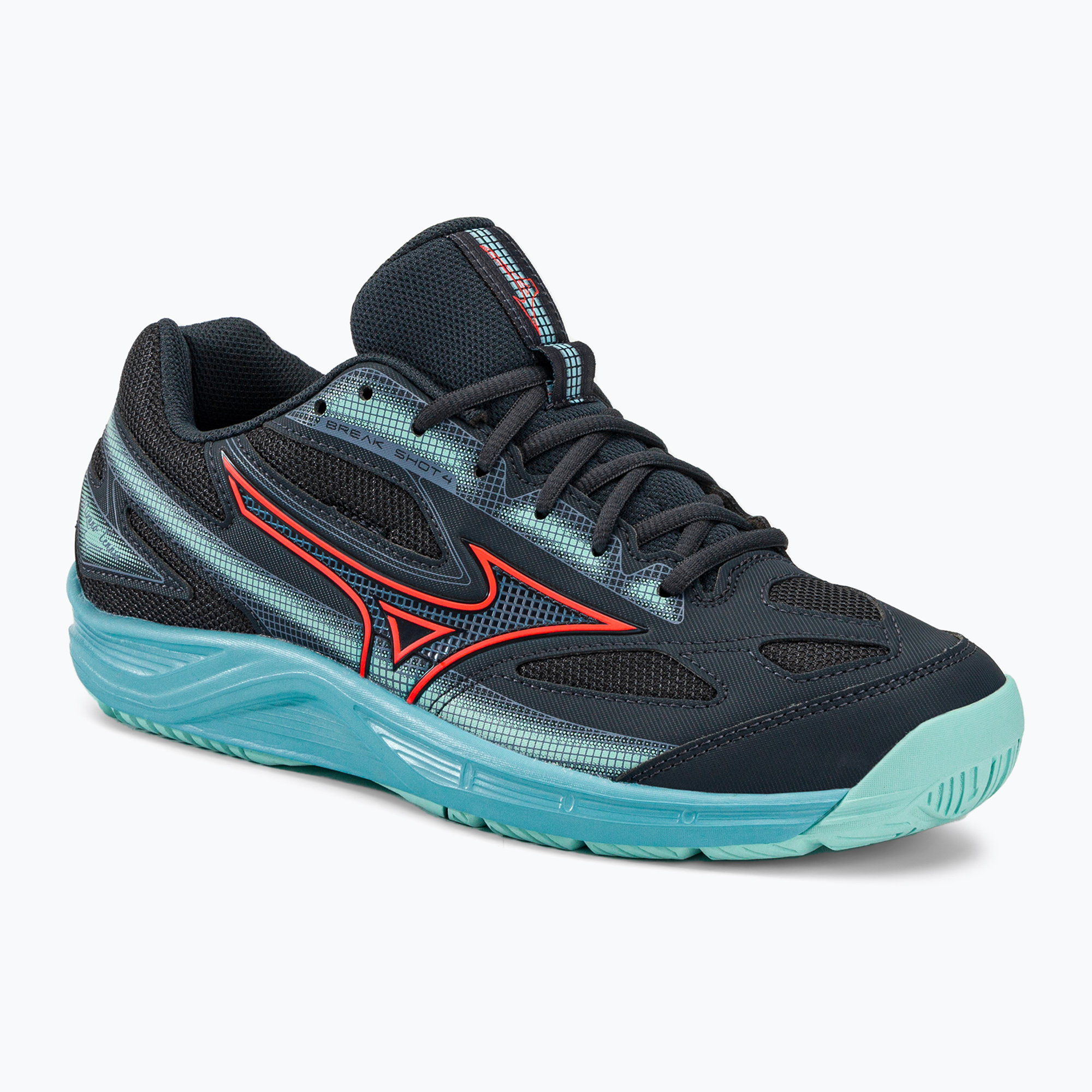 Men's tennis shoes Mizuno Break Shot 4 AC blue 61GA234012 (36 EU)