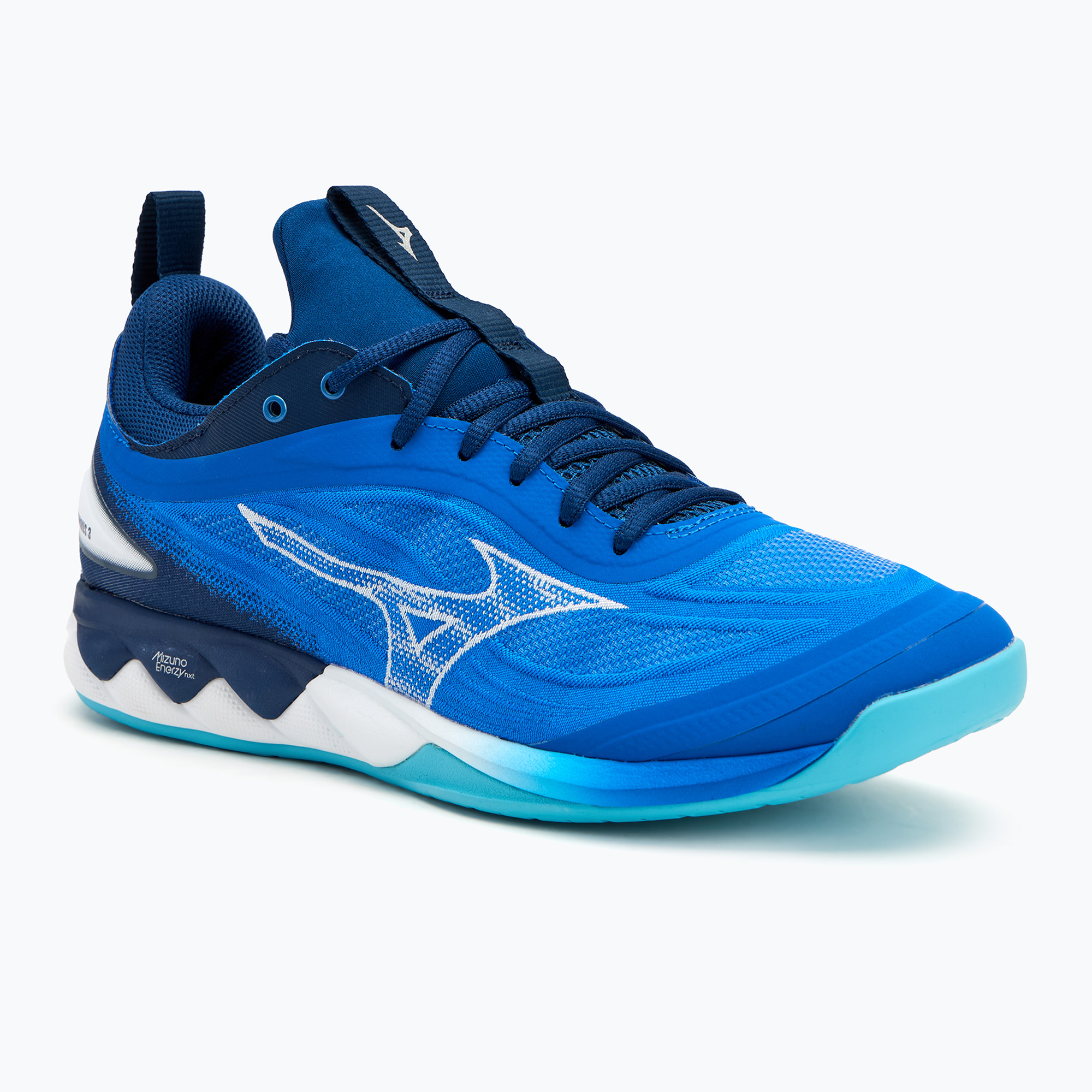 Men's volleyball shoes Mizuno Wave Luminous 3 mugen blue/white/estate blue (46 EU)