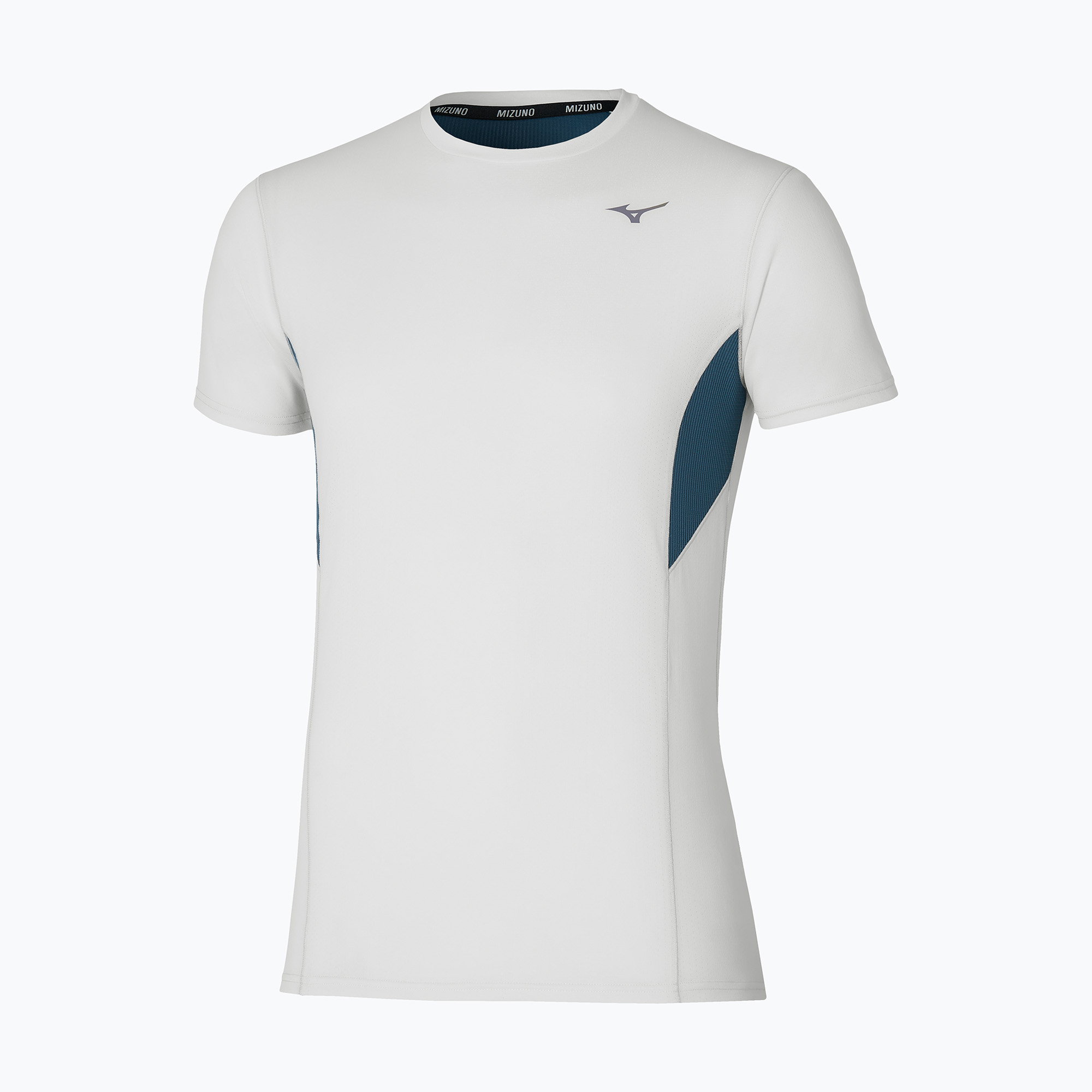 Men's Mizuno DryAeroFlow Tee nimbus cloud running shirt (XXL)