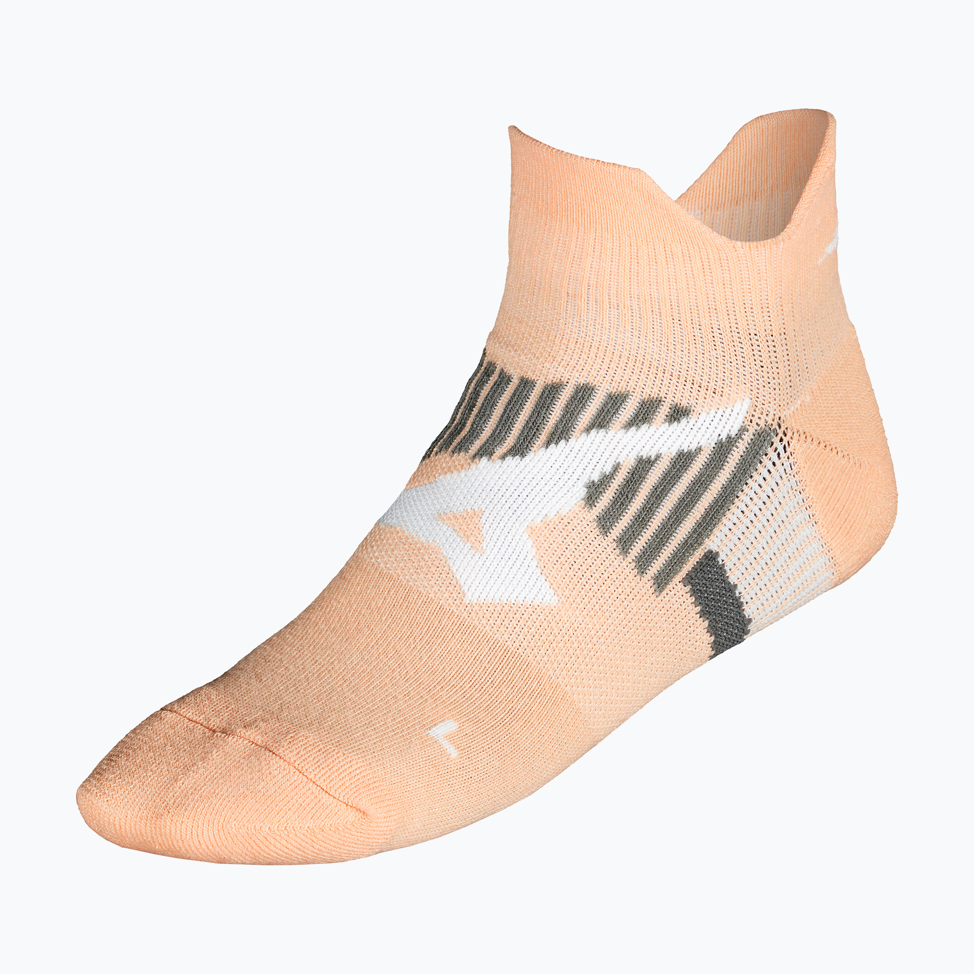 Mizuno DryLite Race Mid apricot ice socks (M)