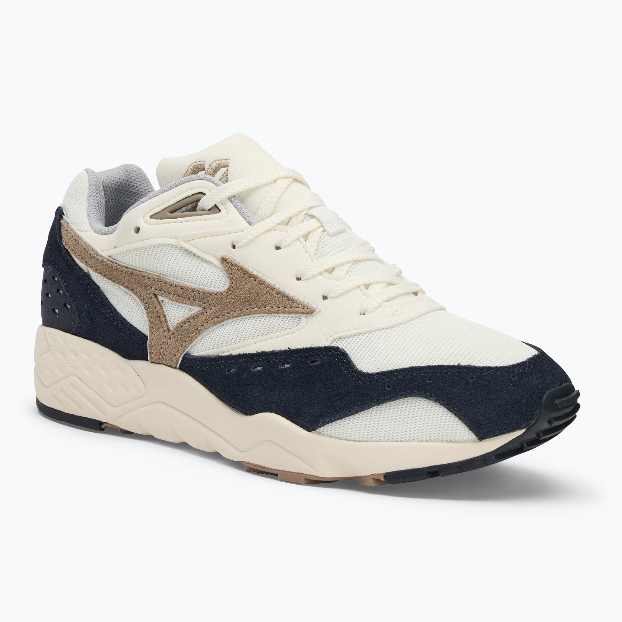 Mizuno Contender S snow white/vintage khaki/india ink shoes (44.5 EU)