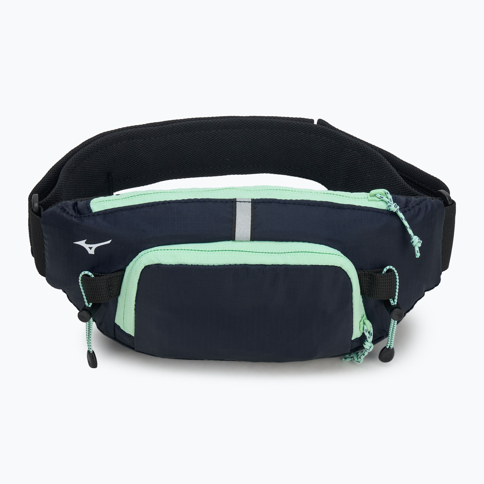Mizuno Running Belt 2Way Waist Porch navy