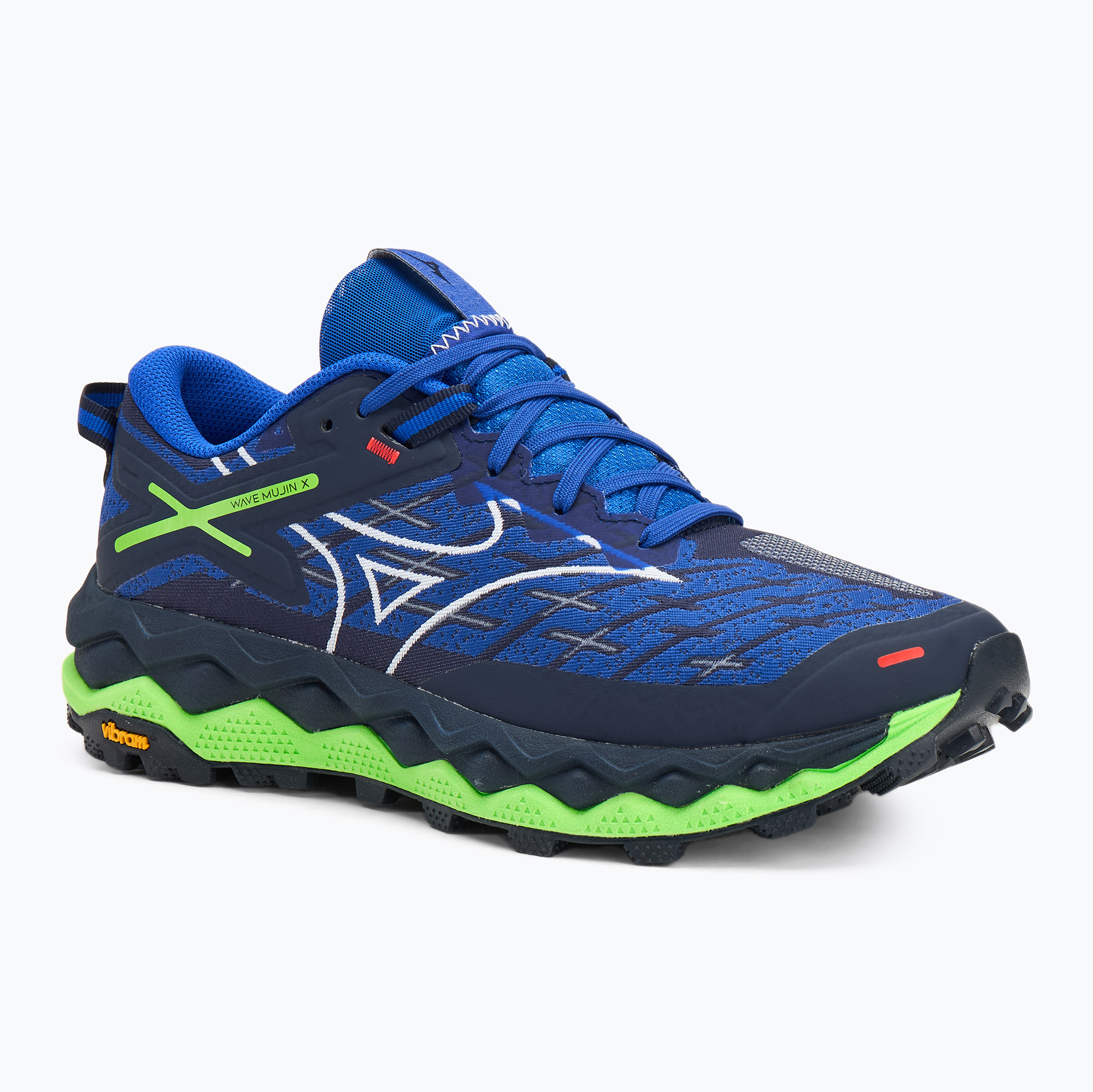 Men's running shoes Mizuno Wave Mujin 10 reflex blue c/white/green gecko (44.5 EU)