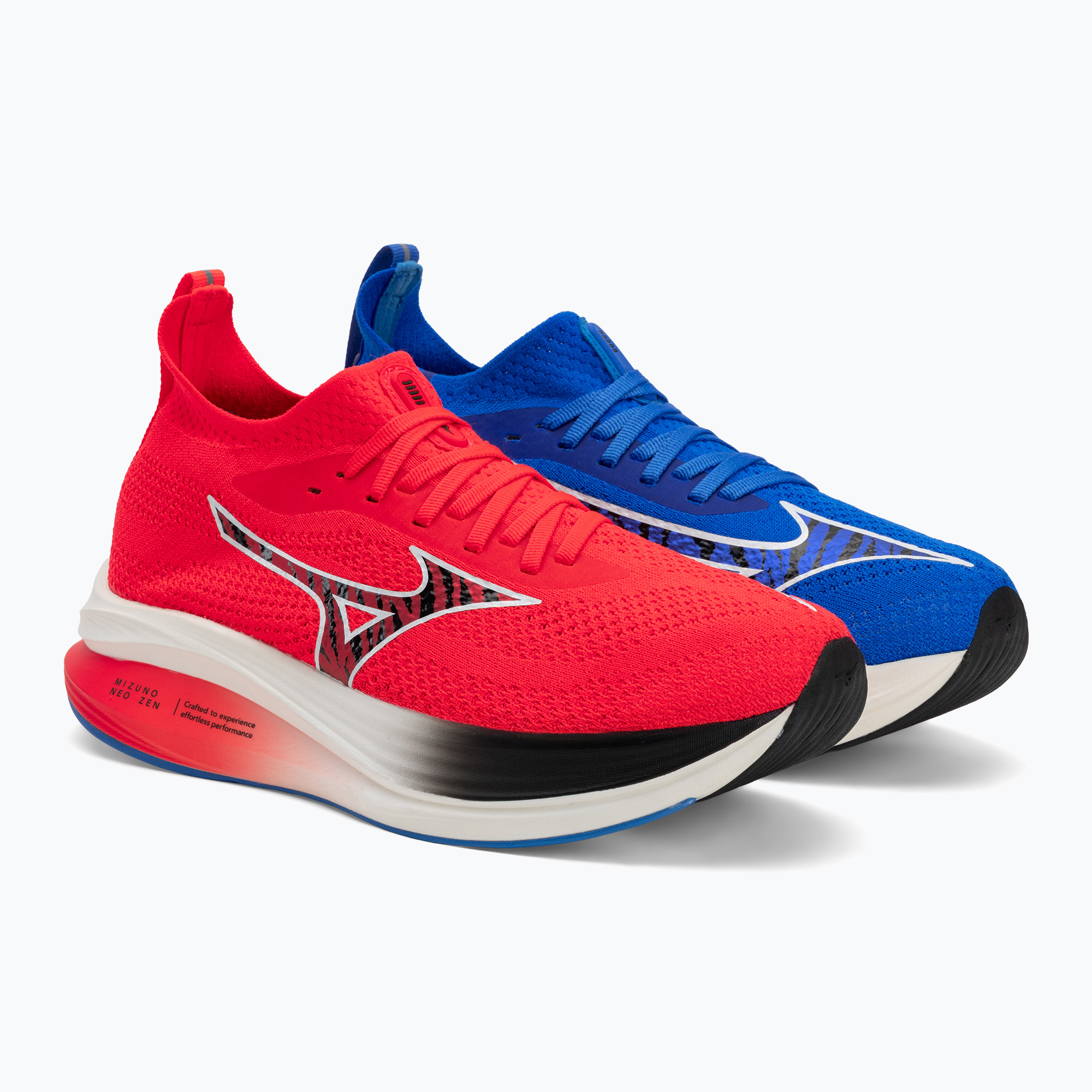 Men's running shoes Mizuno Neo Zen baseball blue/black/red (45 EU)