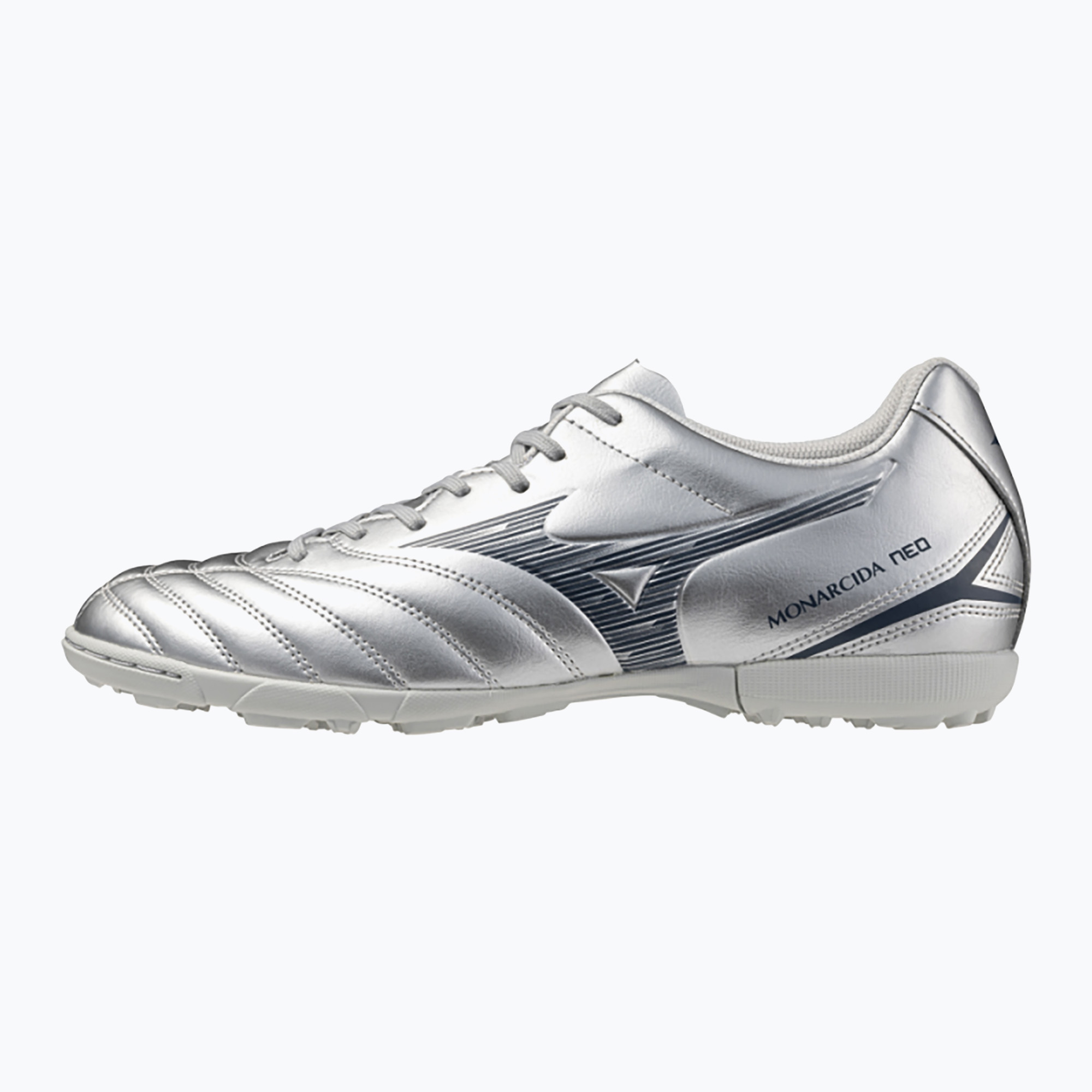 Men's football boots Mizuno Monarcida Neo III Select AS galaxy silver/8605 c (43 EU)
