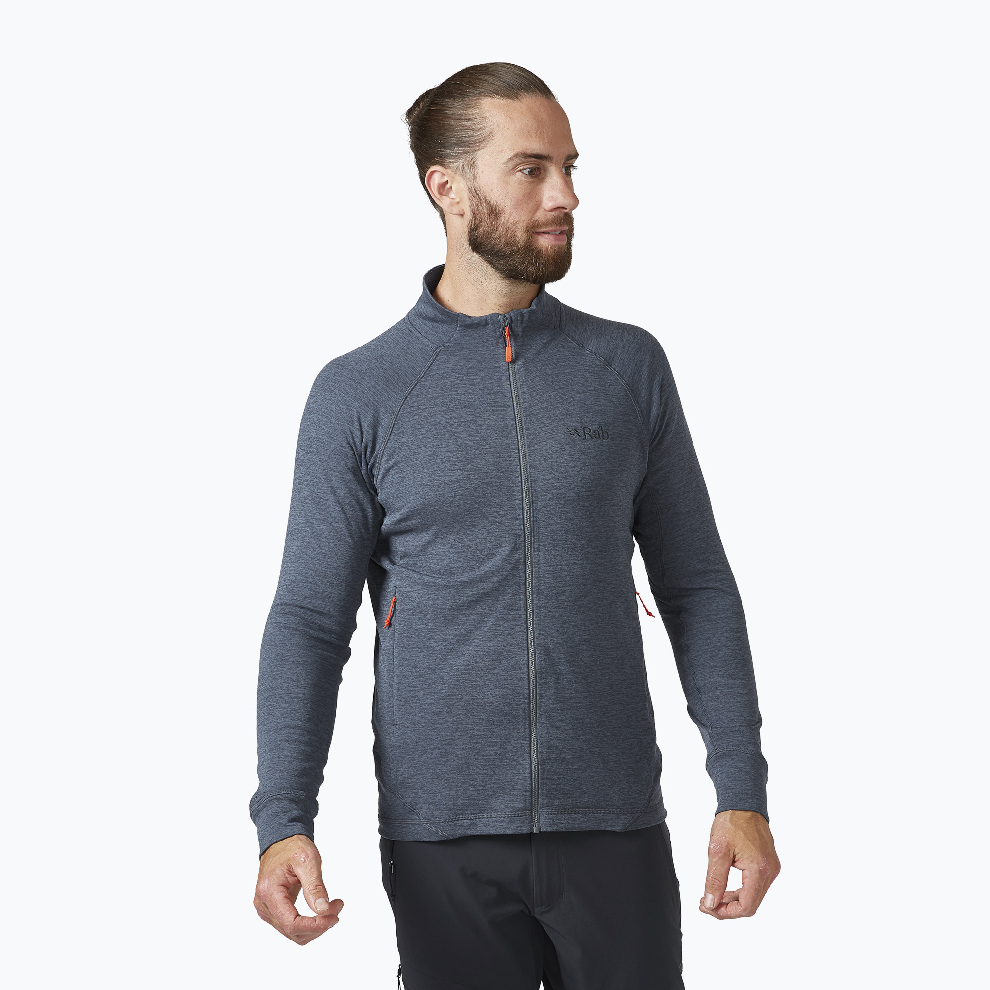 Men's trekking jacket Rab Nexus steel (M)