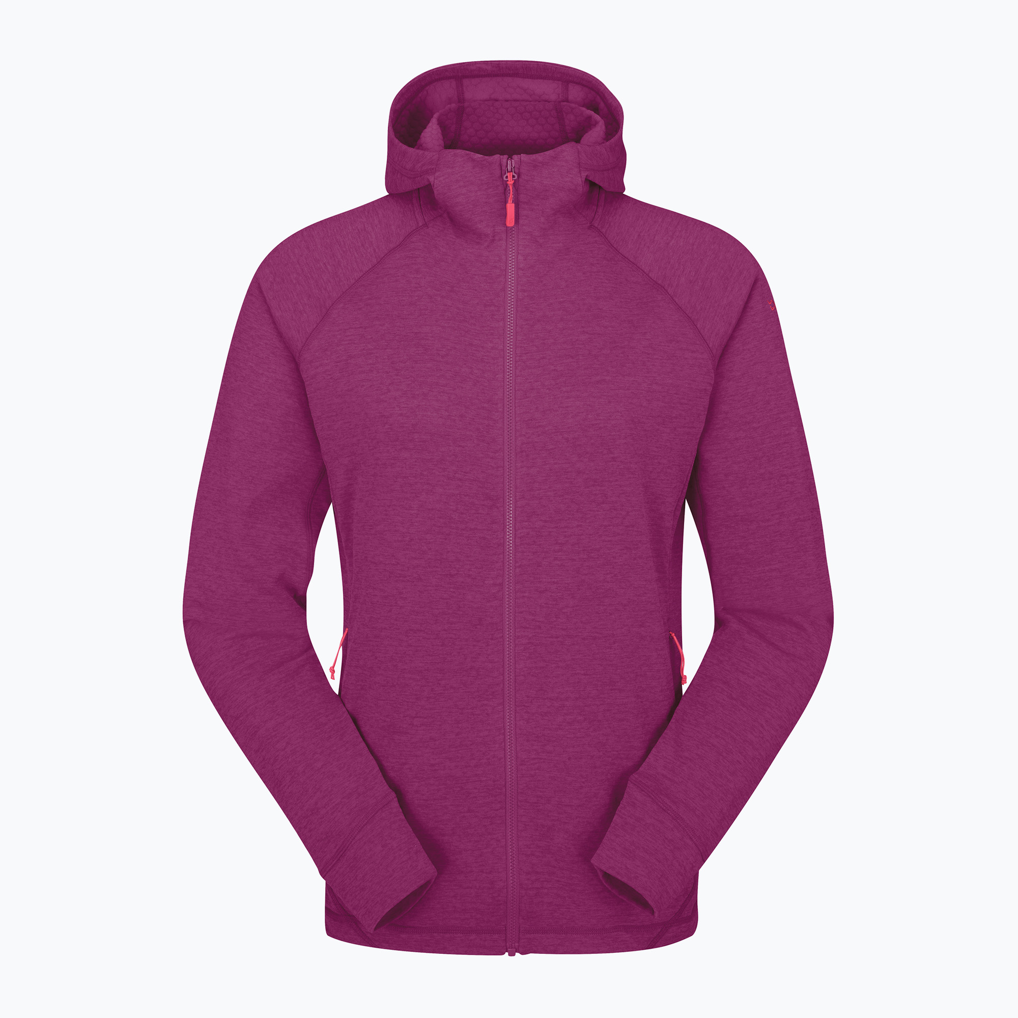 Women's Rab Nexus Hoody sweatshirt mulberry