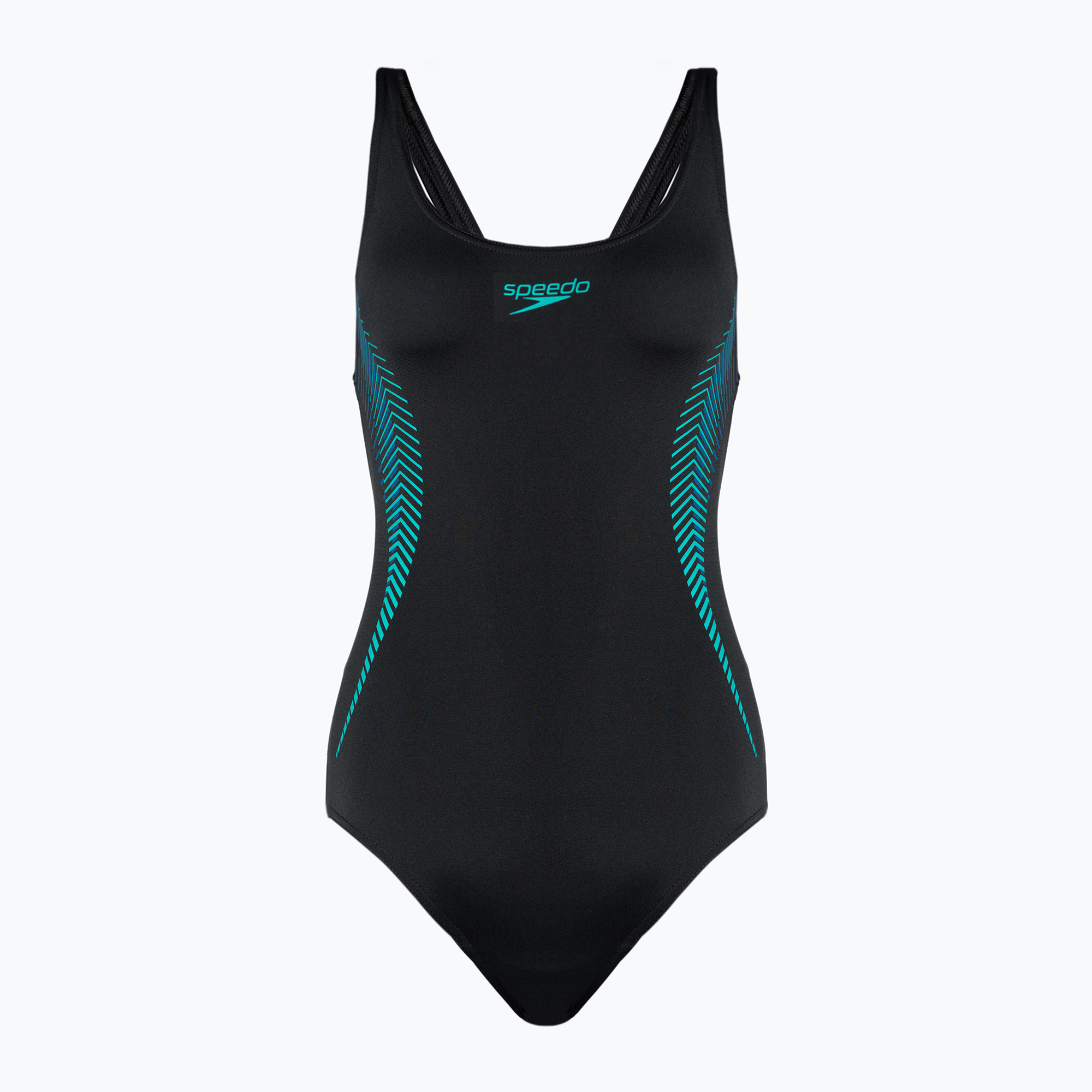 Speedo Placement Muscleback one-piece swimsuit black 8-00305814837 (30)
