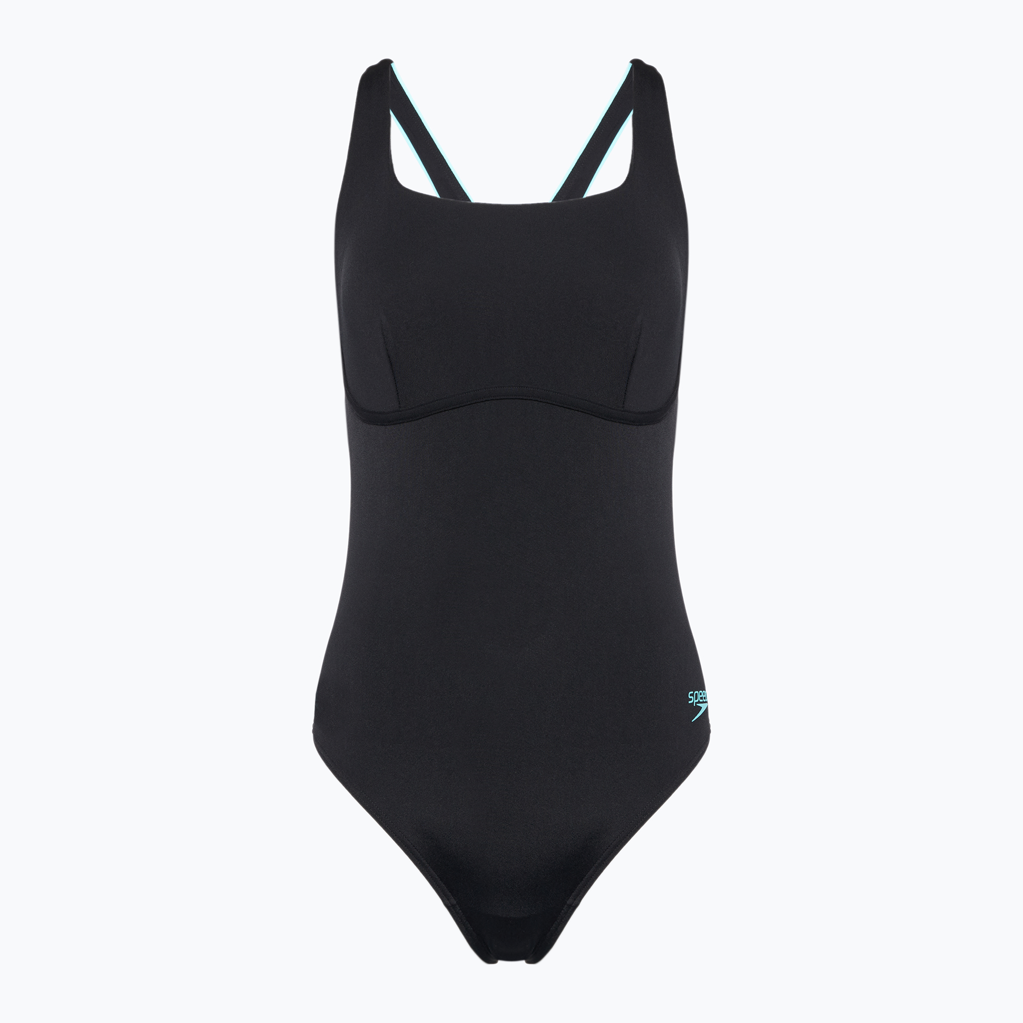 Women's one-piece swimsuit Speedo Flex Band with Swim Bra anthracite (36)