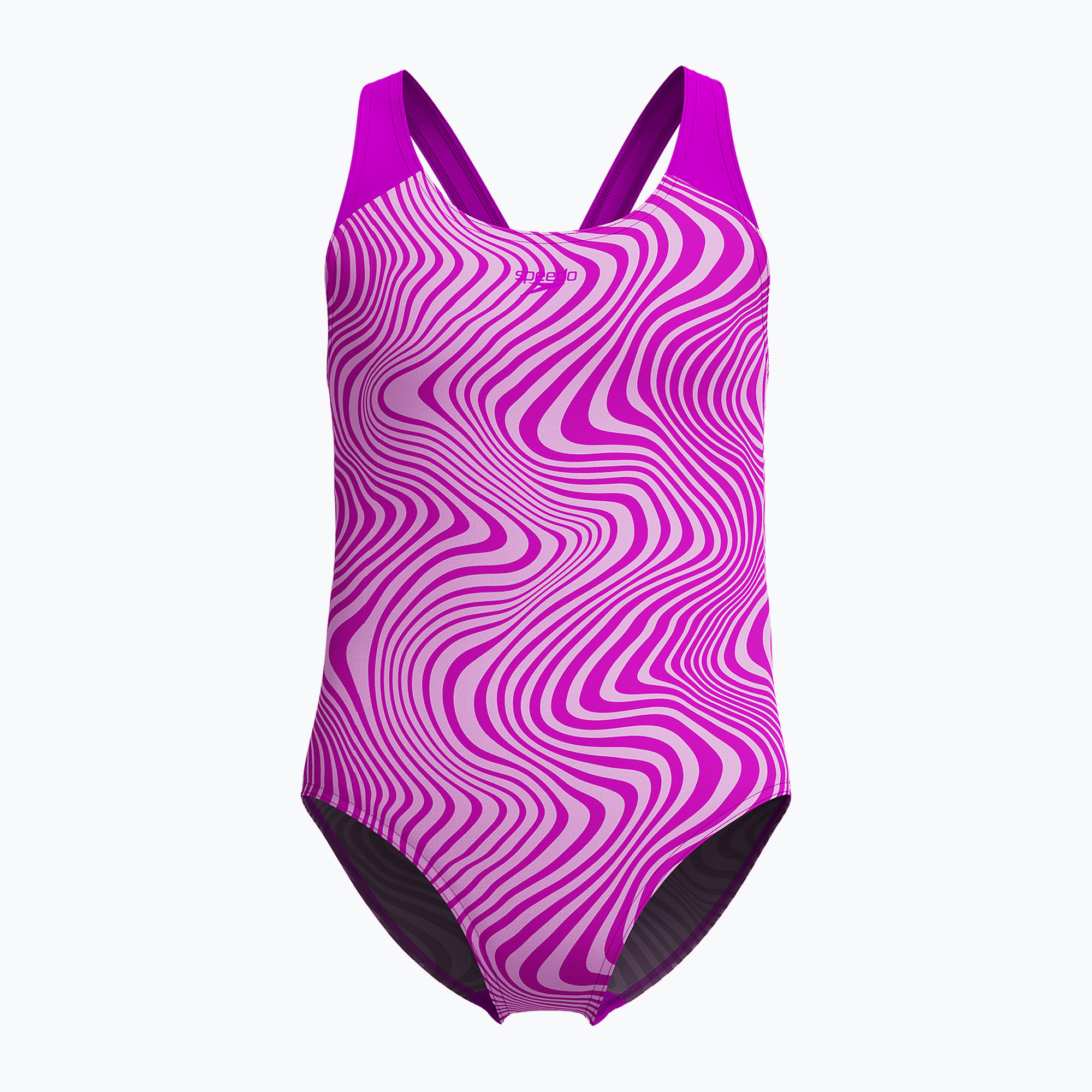 Children's one-piece swimsuit Speedo Digital Allover Splashback diva (128 cm)
