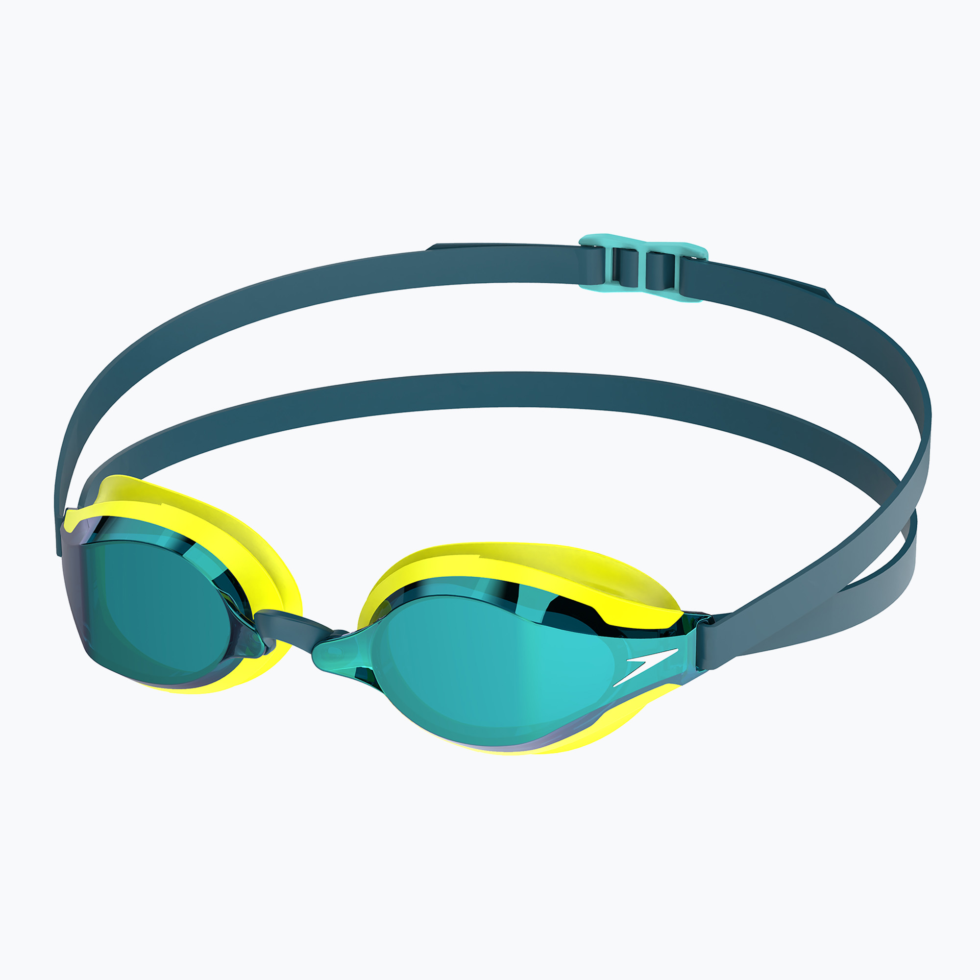 Swim goggles Speedo Fastskin Speedsocket 2 Mirror hyper yellow/cobalt/emerald