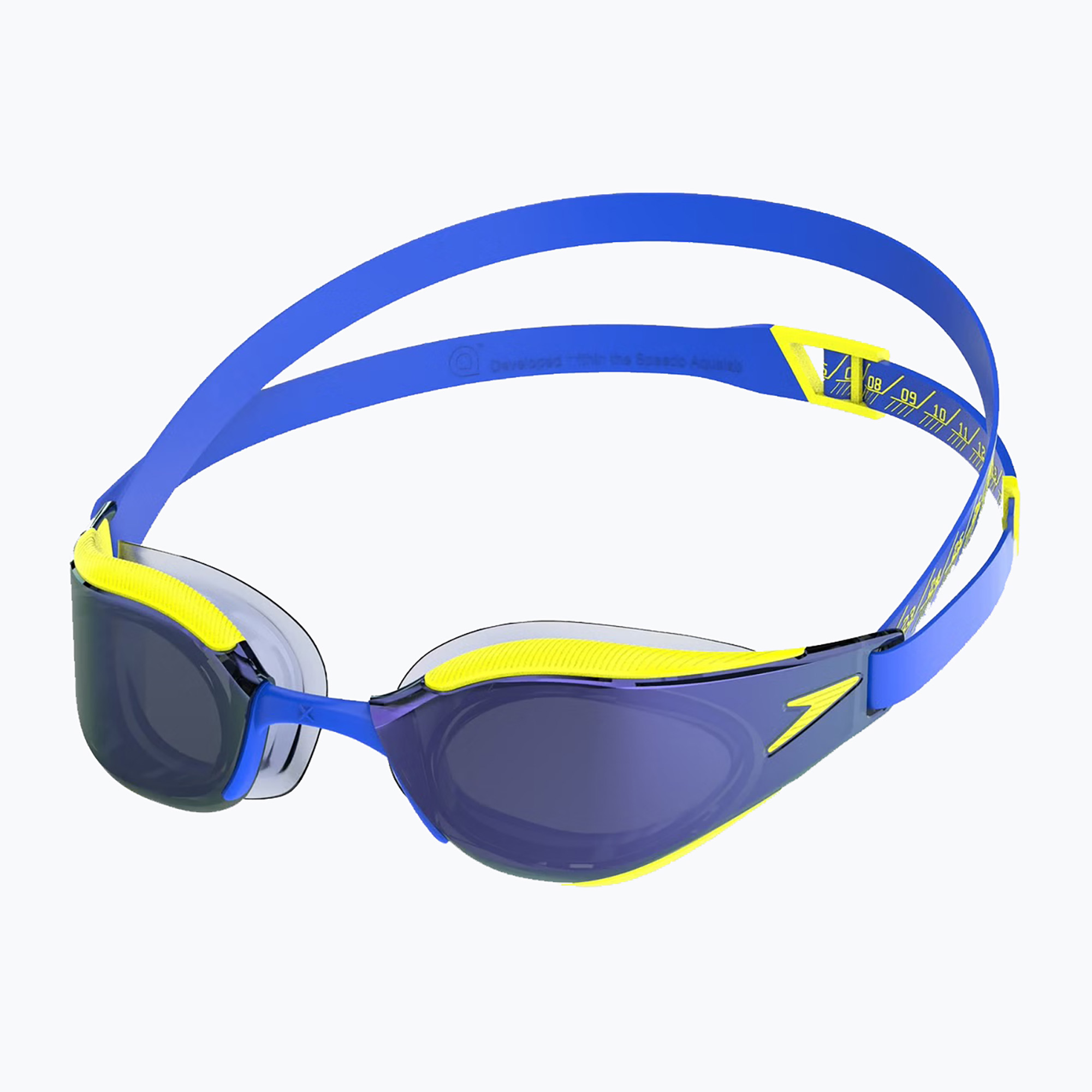 Swim goggles Speedo Fastskin Hyper Elite Mirror deep royal/cobalt/iris mirror