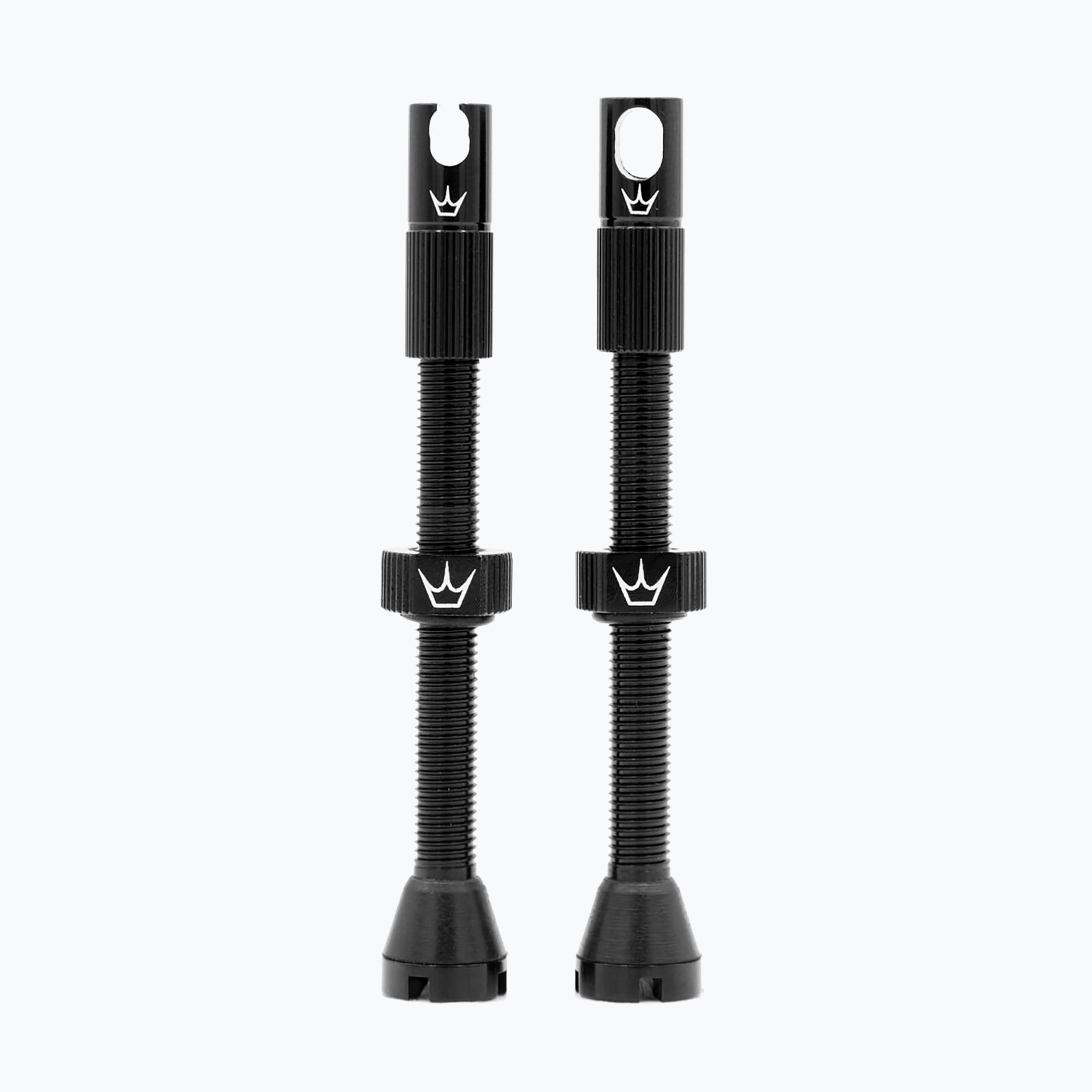 Peaty's X Chris King Mk2 Tubeless Valves presta valve set PTV2-60-BLK-12 black 83782 (60 mm)