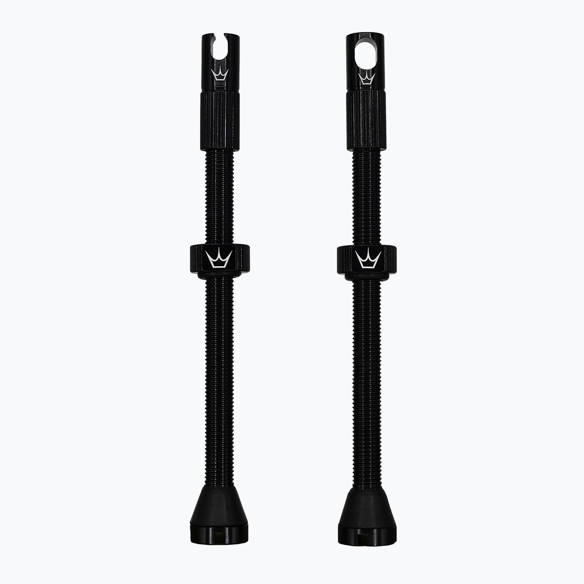 Peaty's X Chris King MK2 Presta Tubeless Valves Set 80 mm black (80 mm)