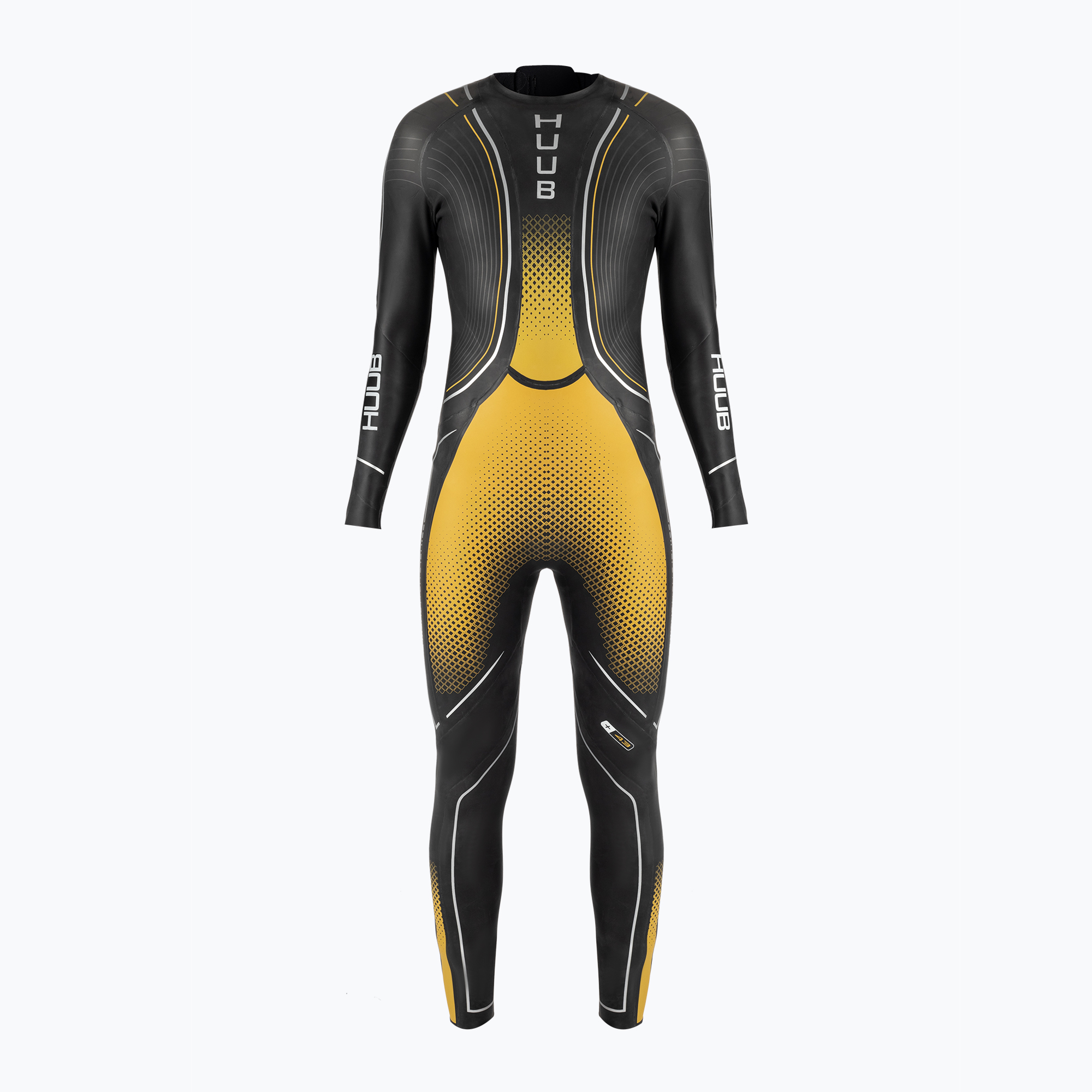HUUB Men's Agilis Ali Gold 3:5 Triathlon Foam Black/Yellow FRE35H