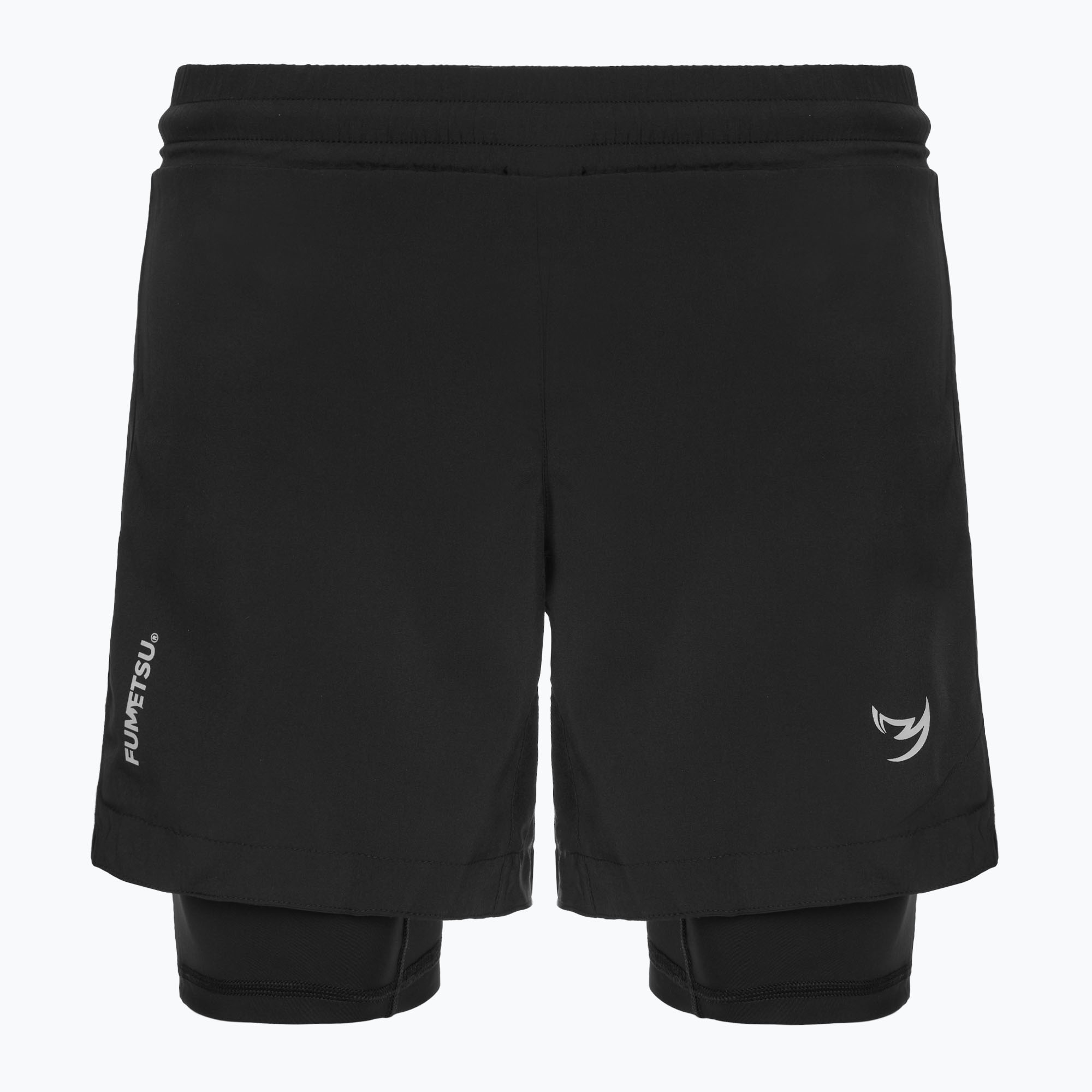 Men's training shorts FUMETSU Origins Dual Layer black (S)