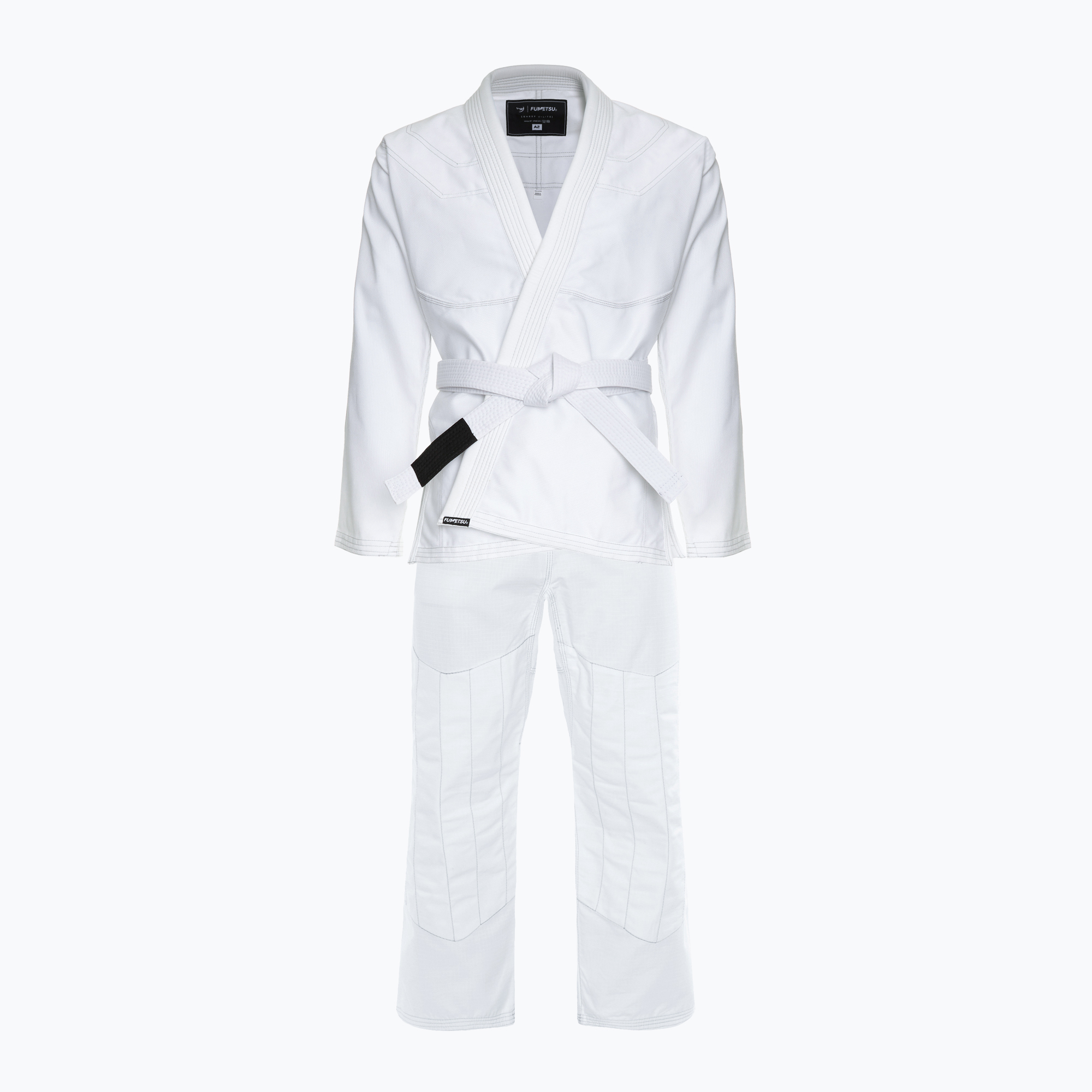 GI for Brazilian jiu-jitsu FUMETSU Ghost V-Lite BJJ white/ black (A3L)