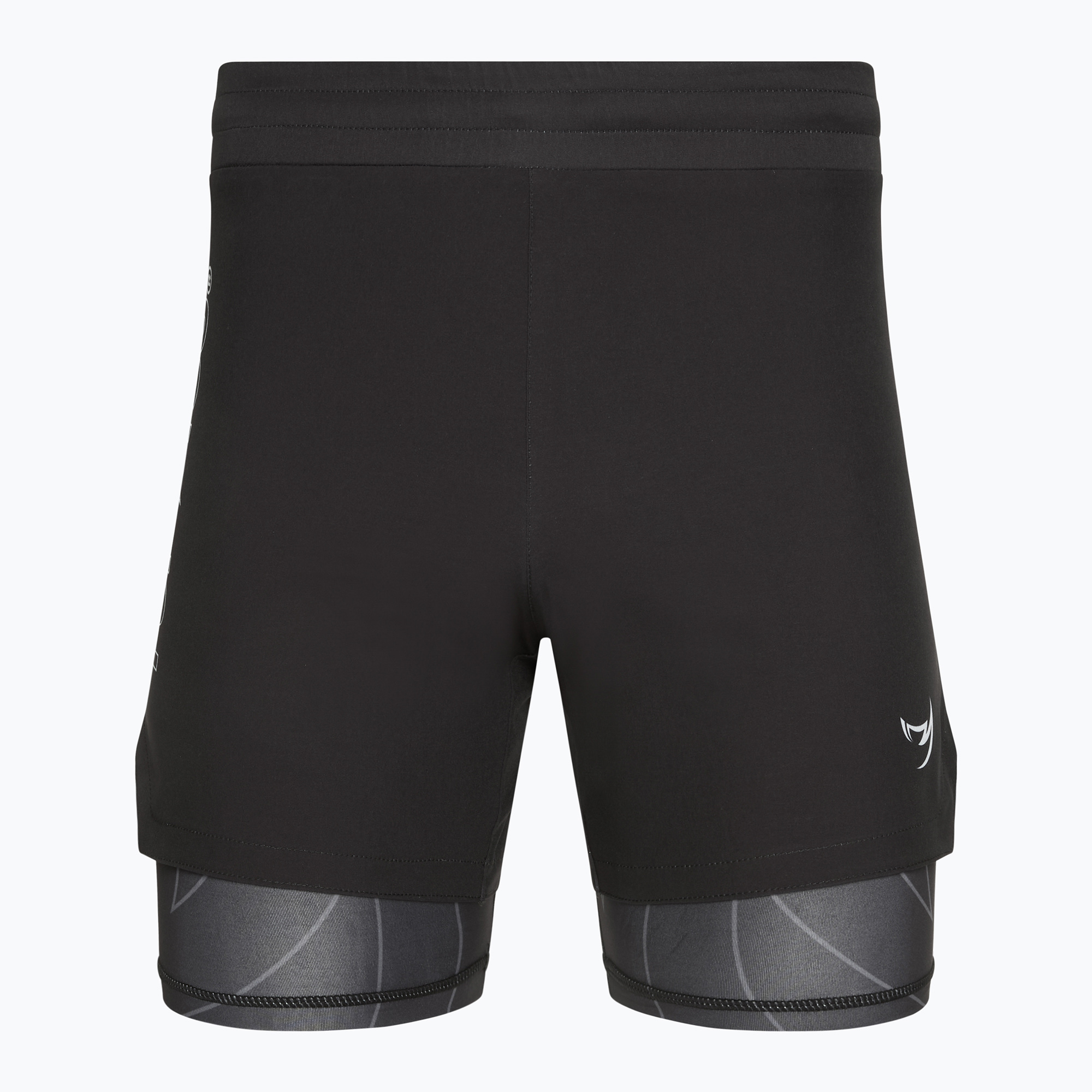 Men's training shorts FUMETSU Icon Dual Layer Fight black (XS)