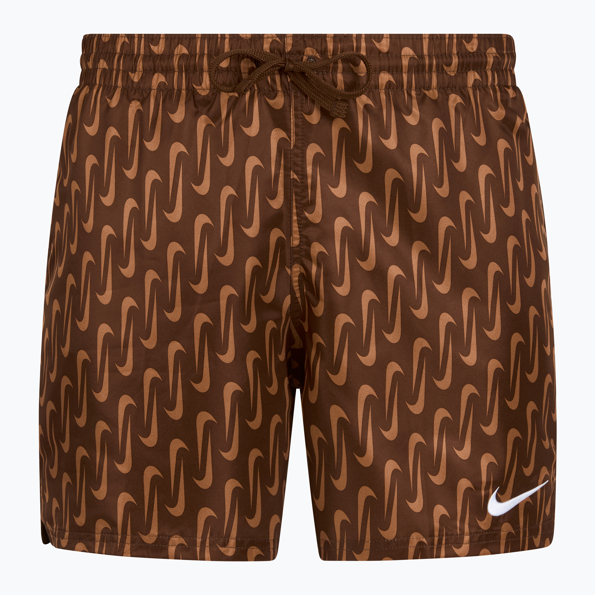 Men's Nike Swoosh Link 5" Volley swim shorts cacao wow (M)