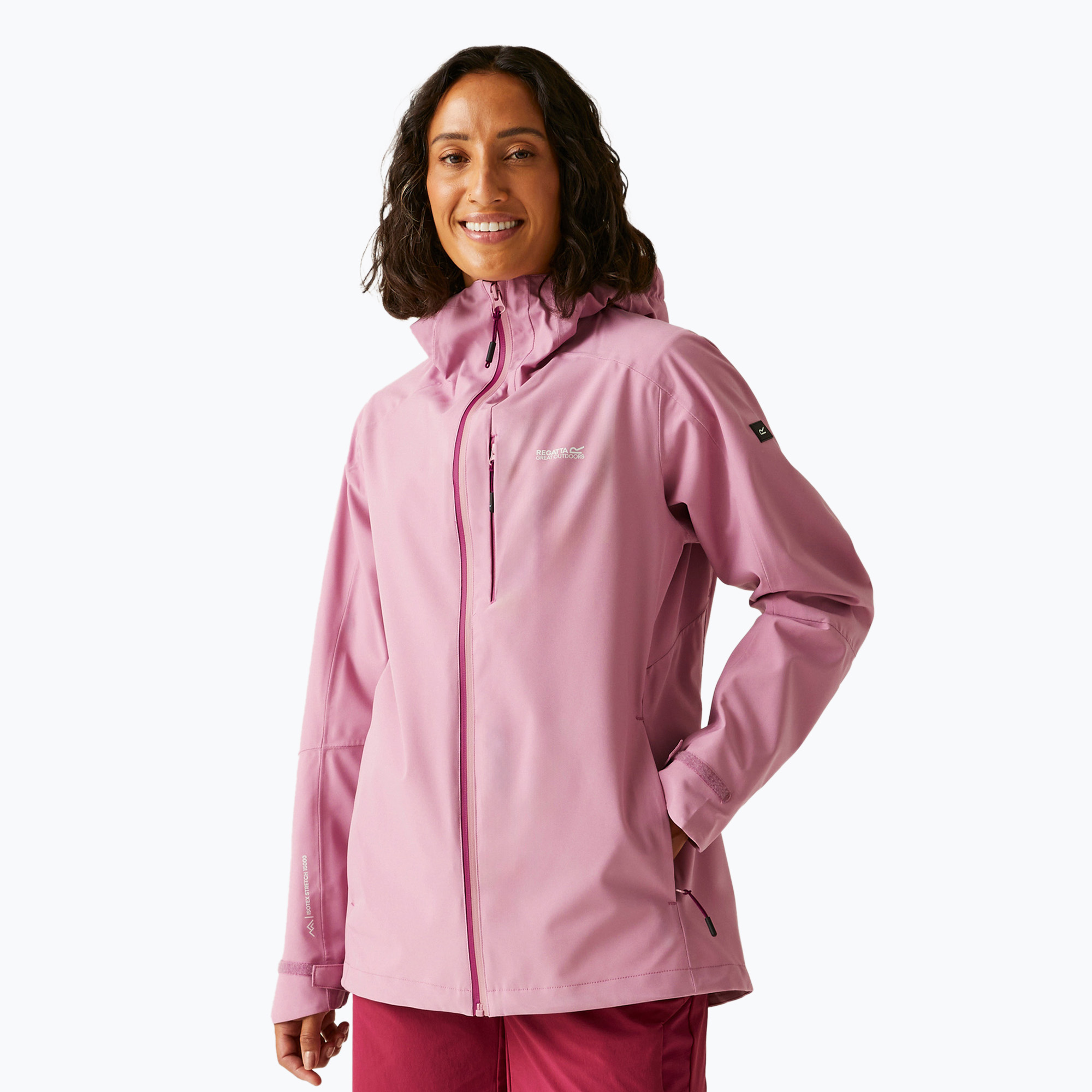 REGATTA Birchdale II women's rain jacket lilas/light vanilla
