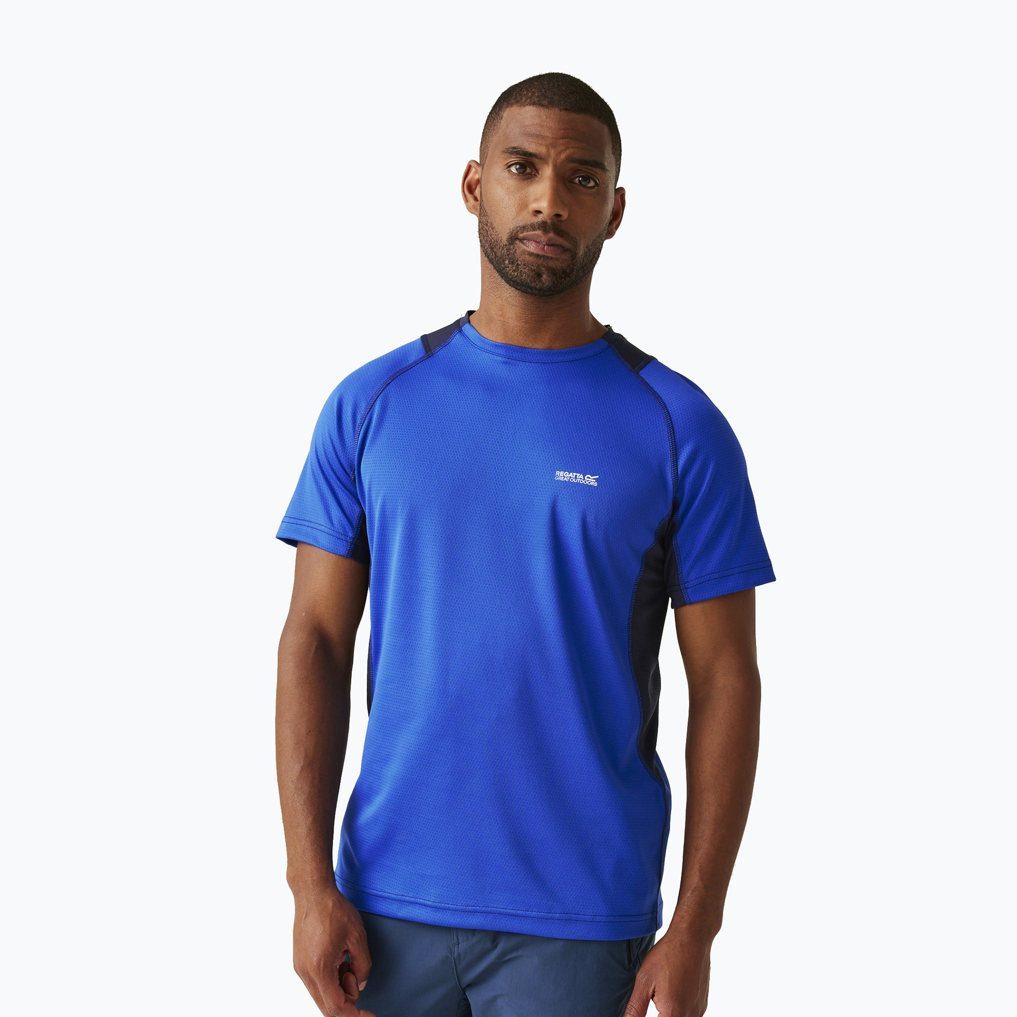 Men's T-shirt REGATTA Virda IV olympian blue/navy