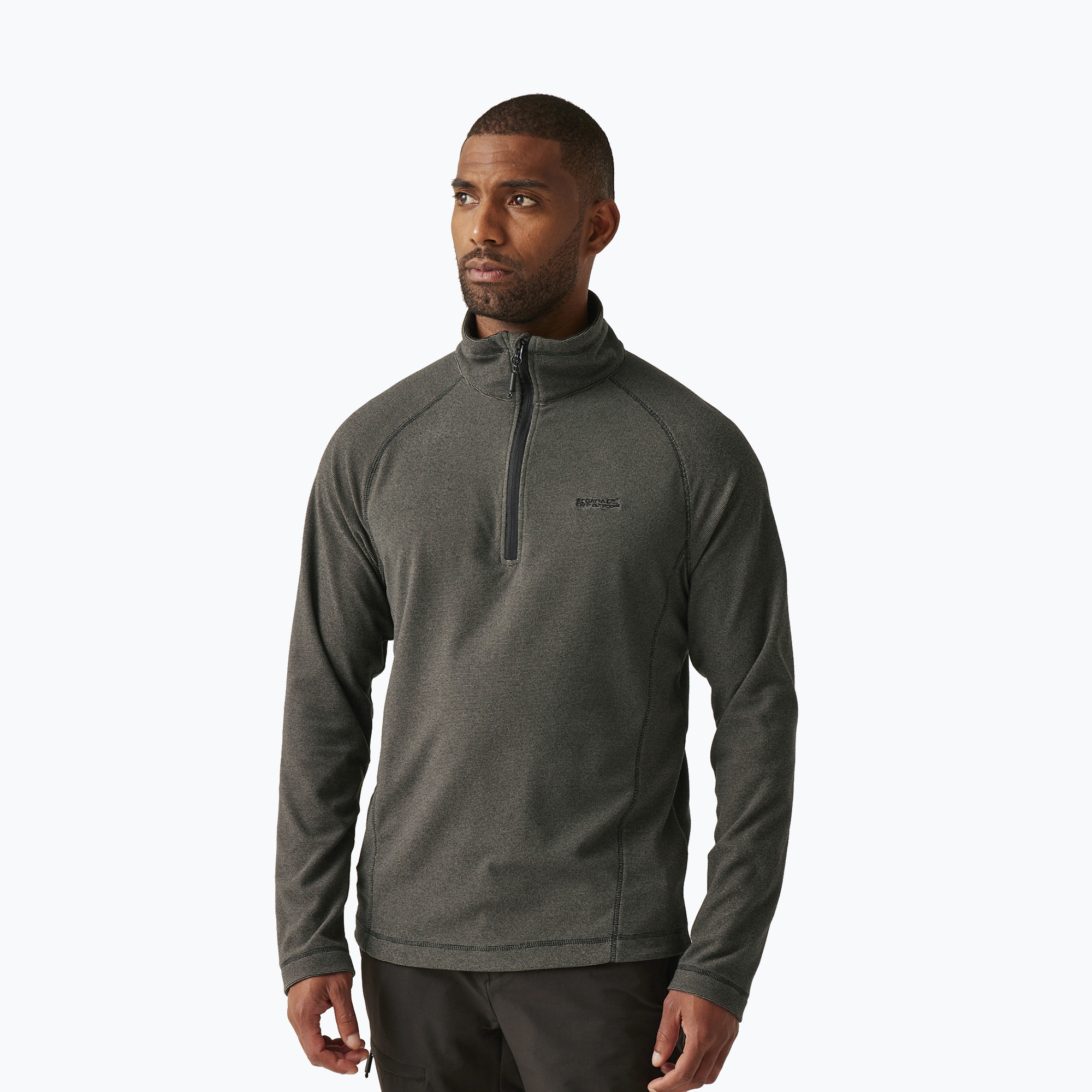 Men's sweatshirt REGATTA Montes treetop/black (L)
