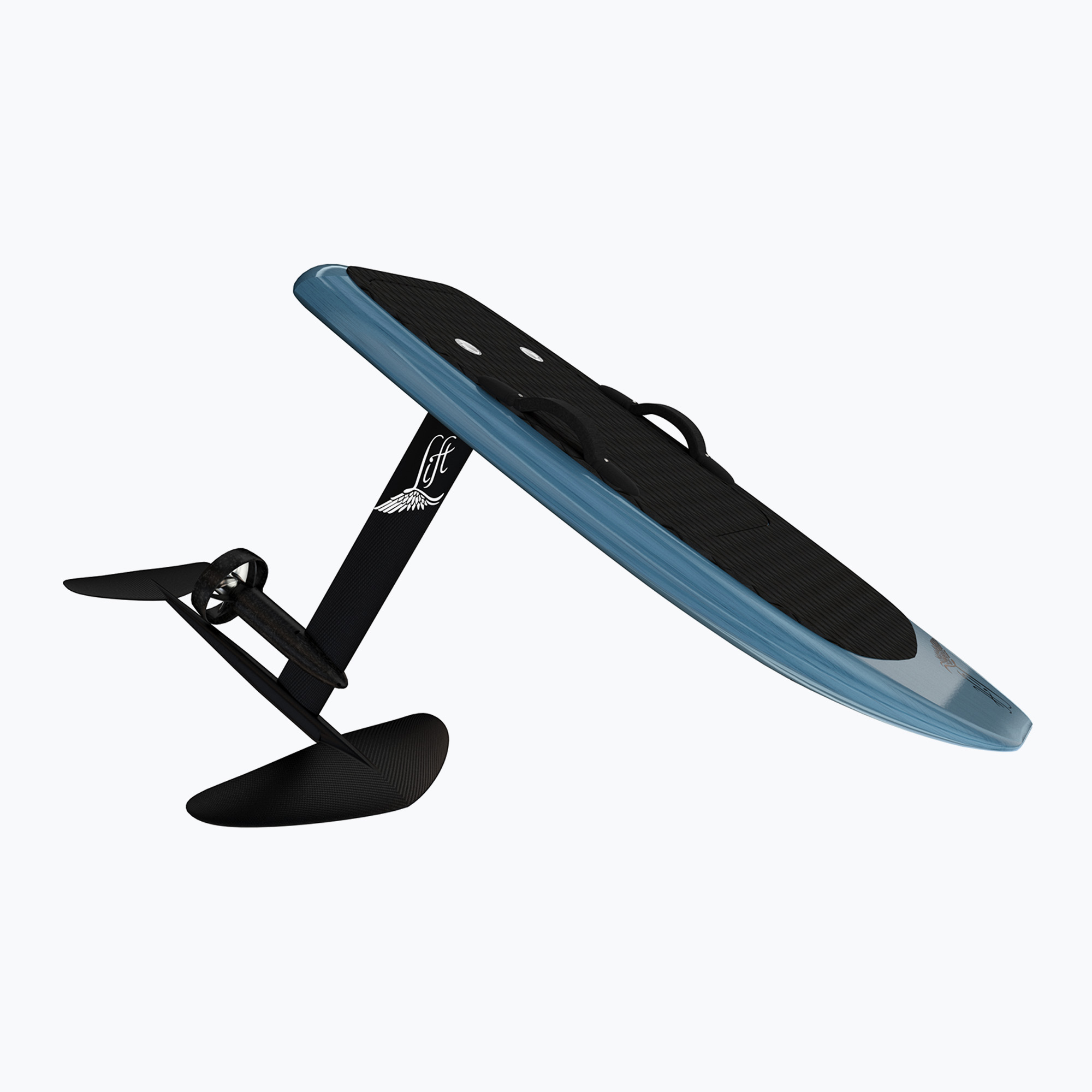 Lift Foils kit 4'9 200-v2/38 + Battery Pack 1.5 Full + Std 32" Propulsion with AC Cord blue