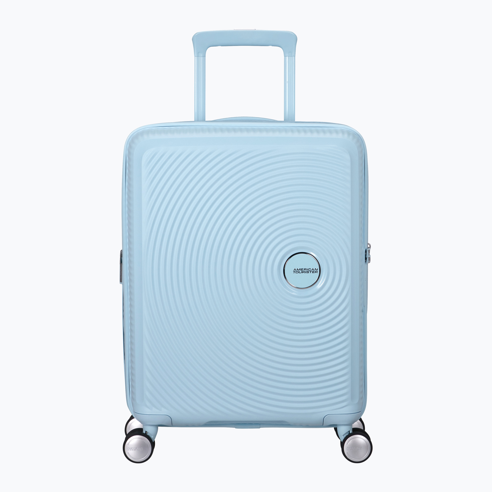 American Tourister Soundbox 41 l pastel blue travel case