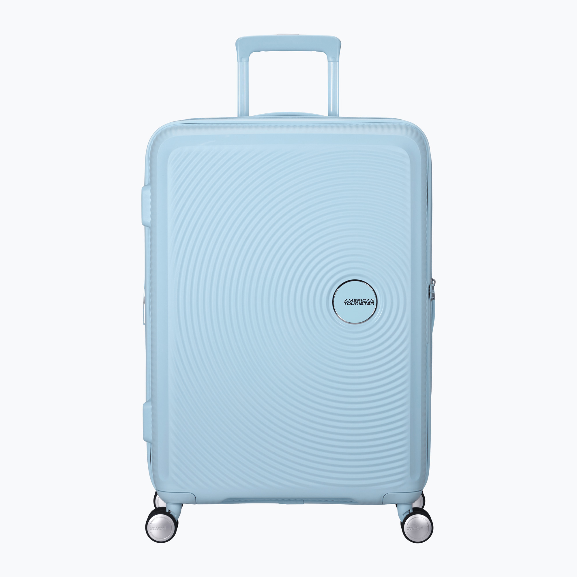 American Tourister Soundbox 81 l pastel blue travel case (71.5/81 l)