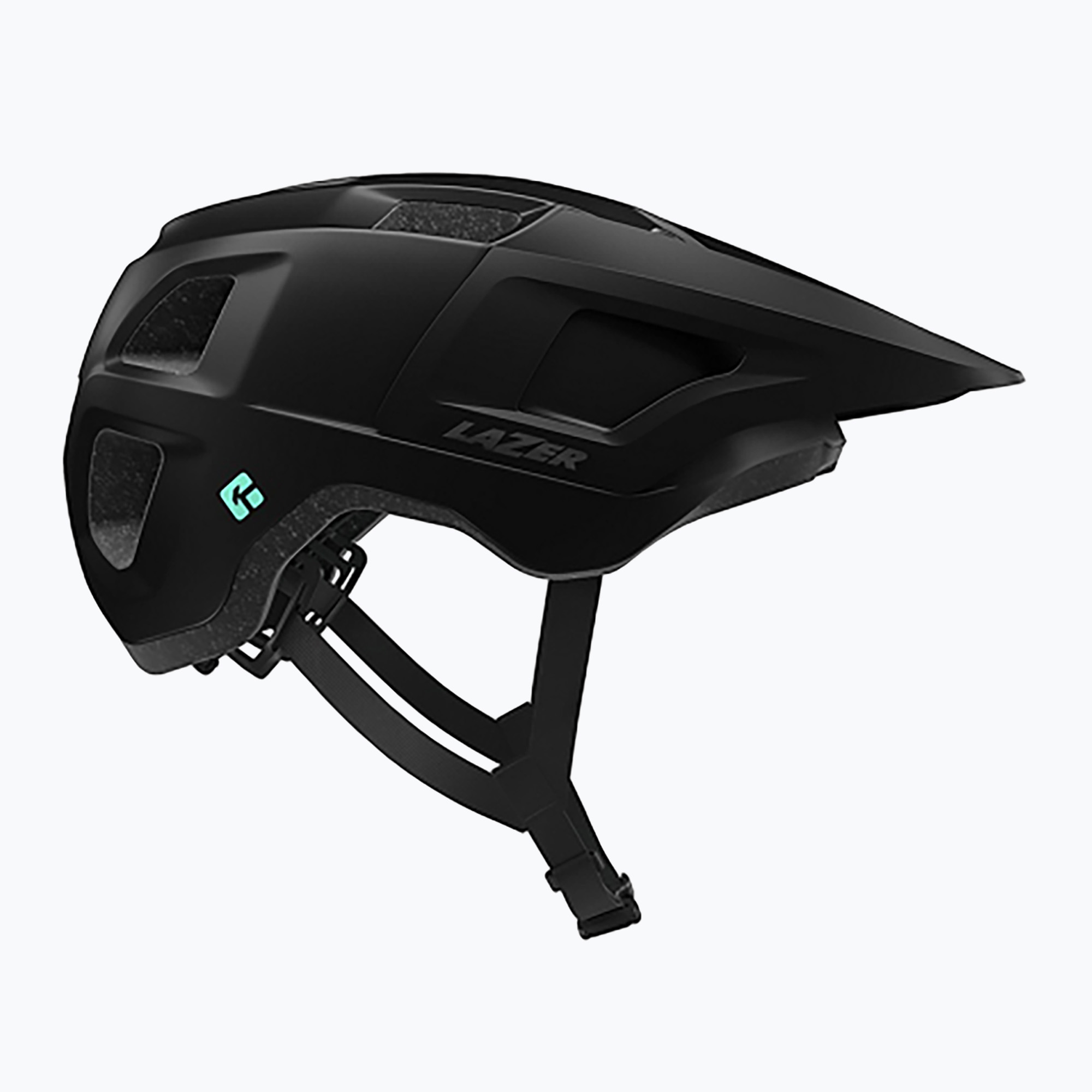 Lazer Lupo KinetiCore matte black bicycle helmet (54-61 cm)