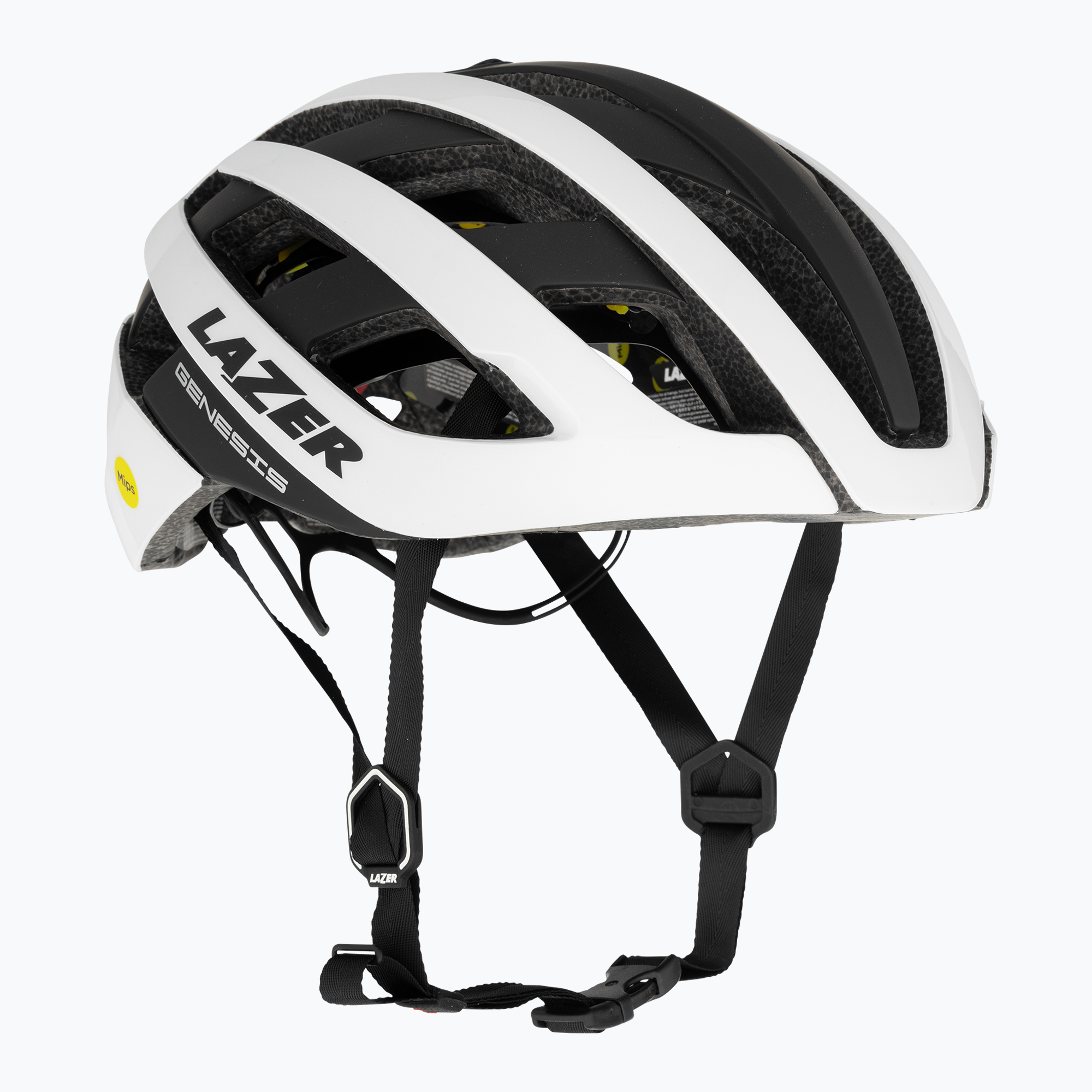 Lazer Genesis MIPS bicycle helmet white/black (55-59 cm (M))