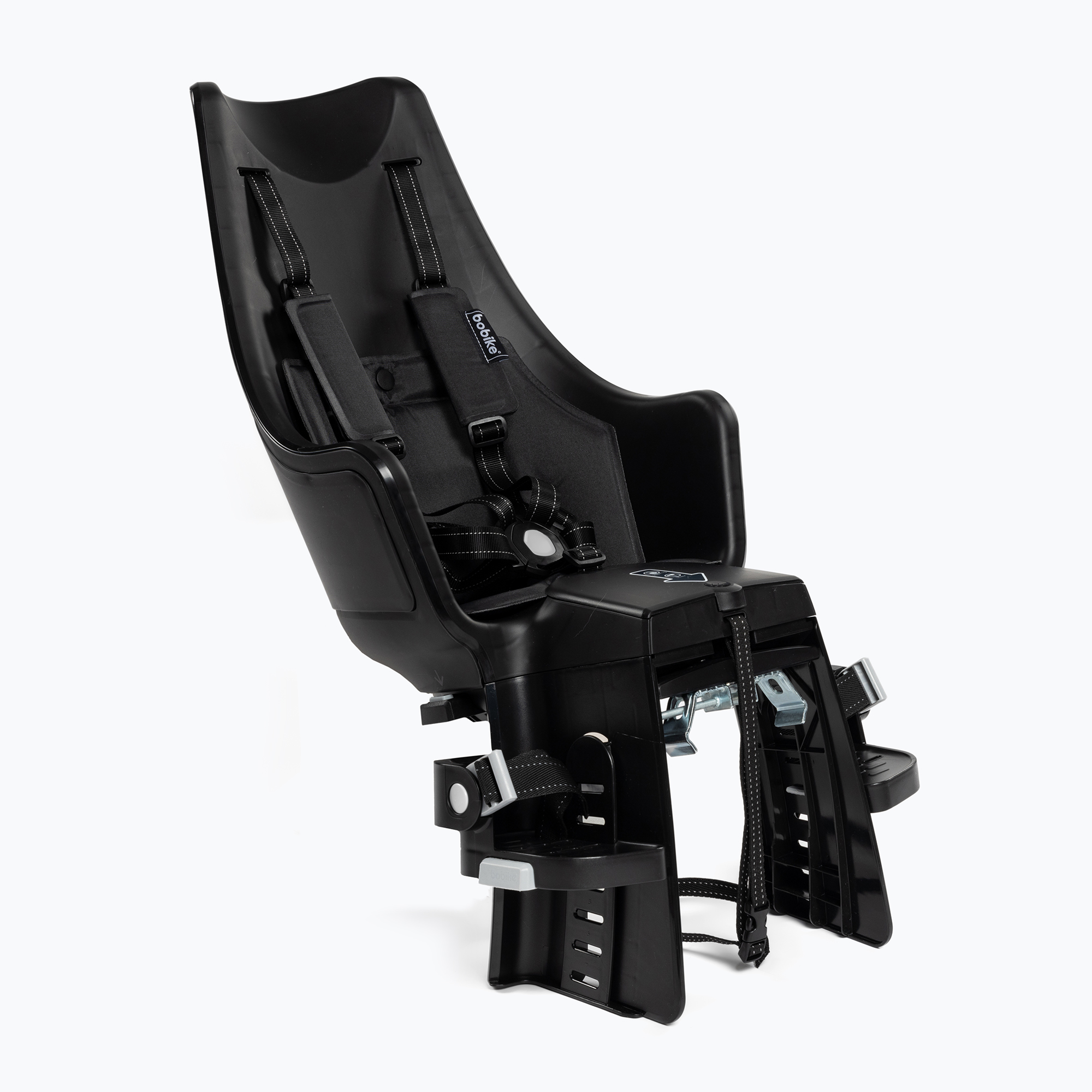 Bobike Exclusive Maxi Plus rear rack bike seat black 8011200023